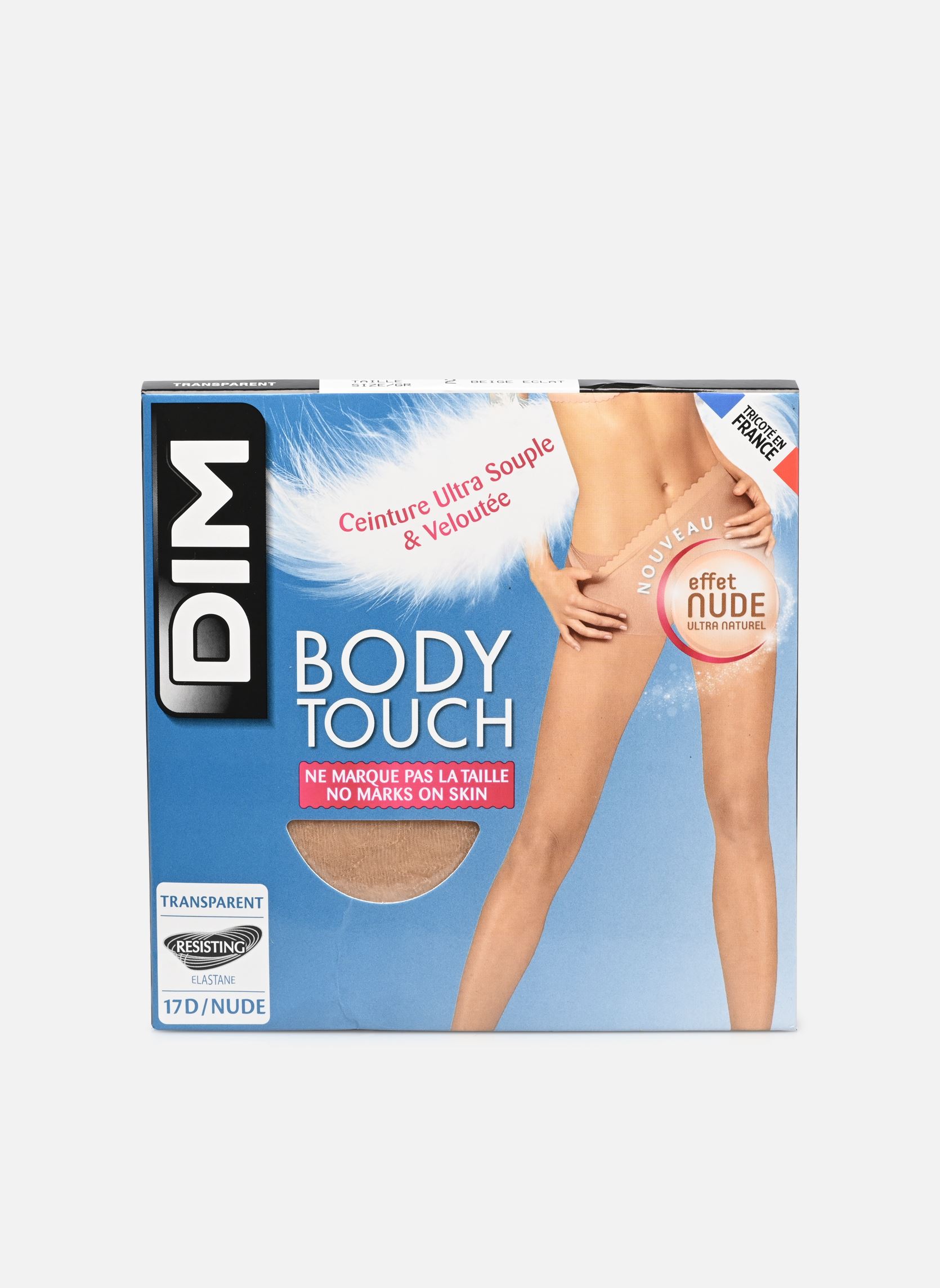 Chaussettes et collants Dim Body Touch Voile Effet Nude Collant 17D pour Accessoires - vue 3
