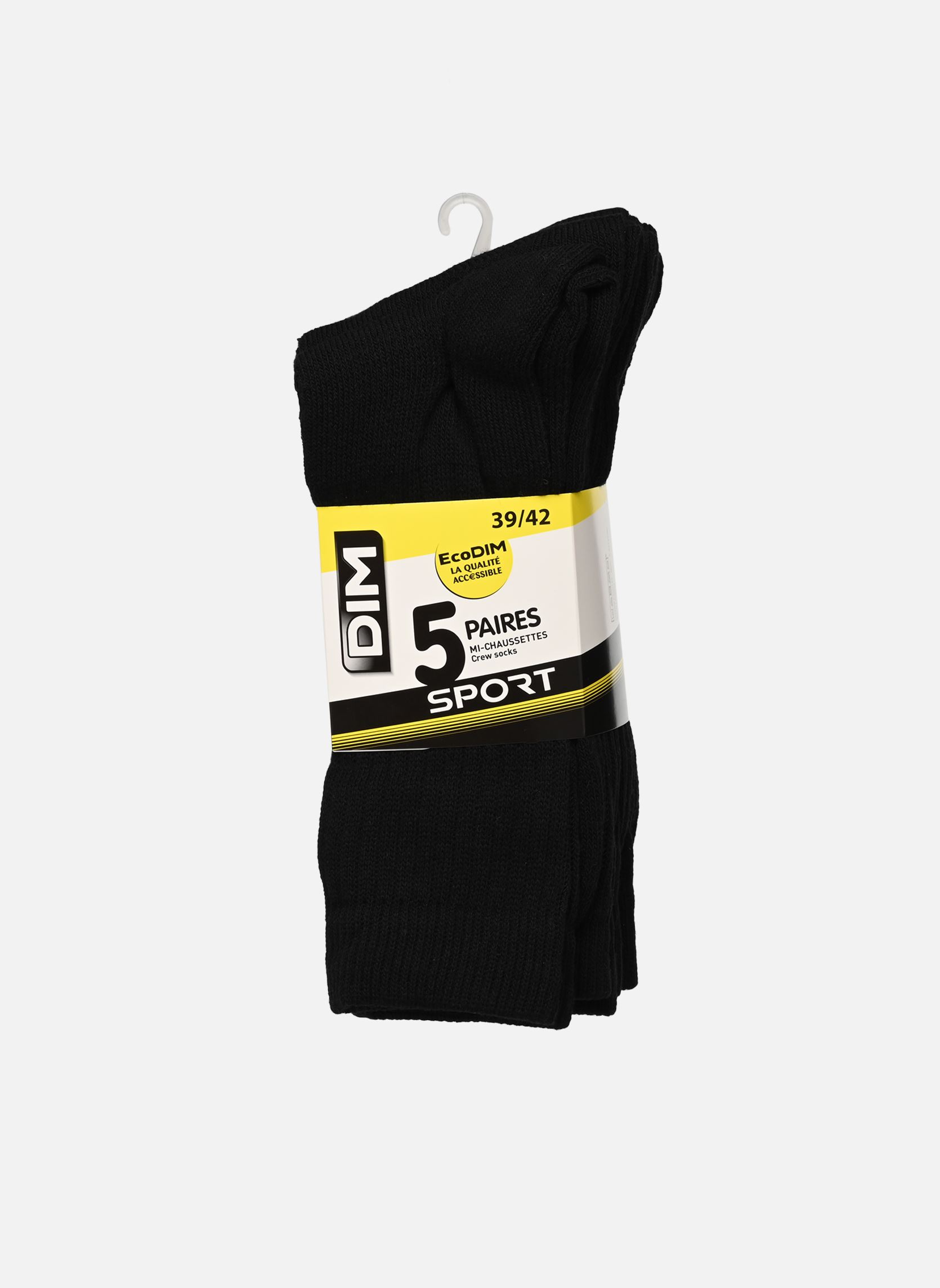 Chaussettes et collants Dim Ecodim Chaussettes Sport x5 pour Accessoires