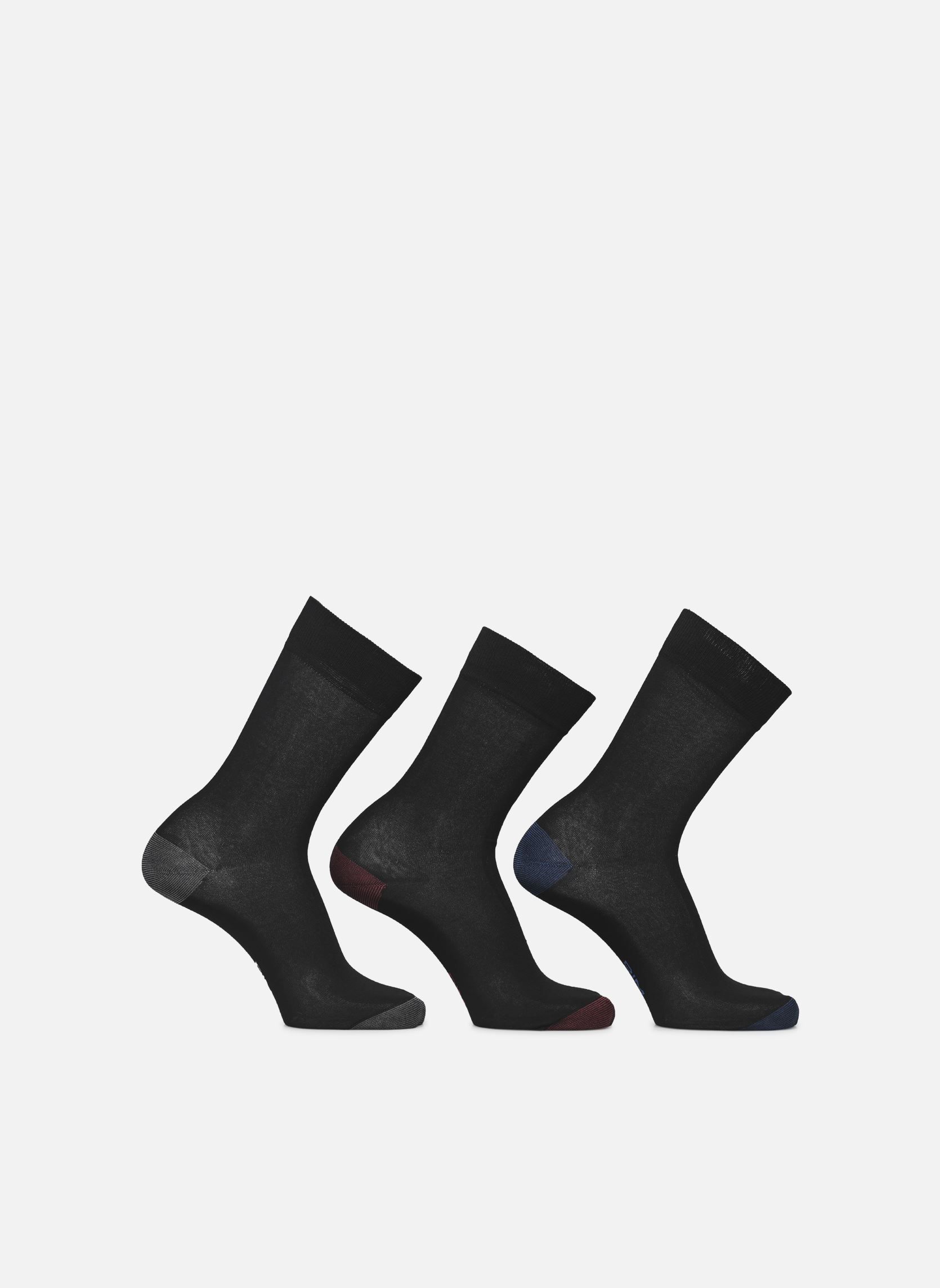 Sneakersocken Mix & Match Coton Mi-Chaussette X3 herren mehrfarbig Dim Sneakersocken Mix & Match Coton Mi-Chaussette X3 herren mehrfarbig NOIR BLEU COBALT