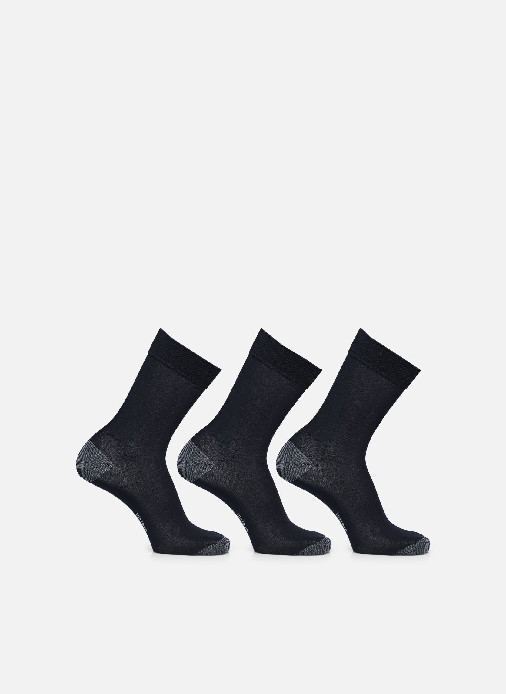 Socquettes Mix & Match Coton Mi-Chaussette X3 homme bleu Dim Socquettes Mix & Match Coton Mi-Chaussette X3 homme bleu NAVY