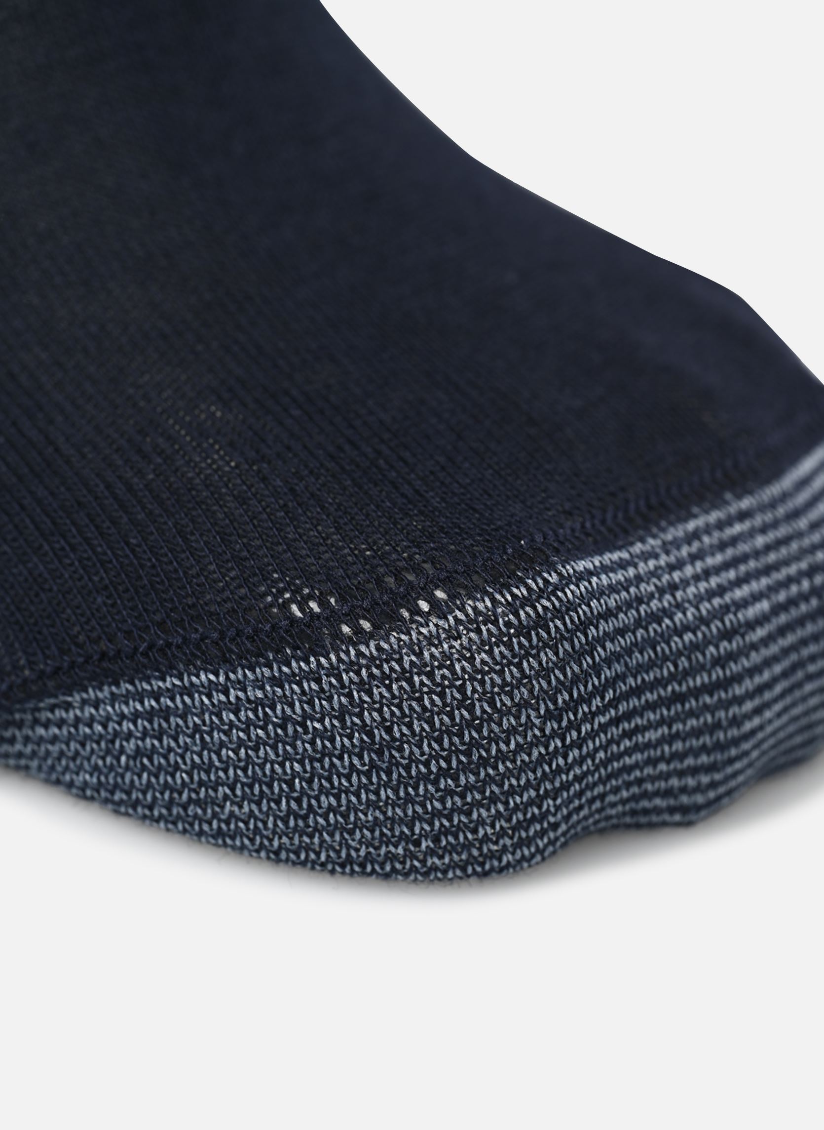 Socquettes Mix & Match Coton Mi-Chaussette X3 homme bleu Dim Socquettes Mix & Match Coton Mi-Chaussette X3 homme bleu NAVY
