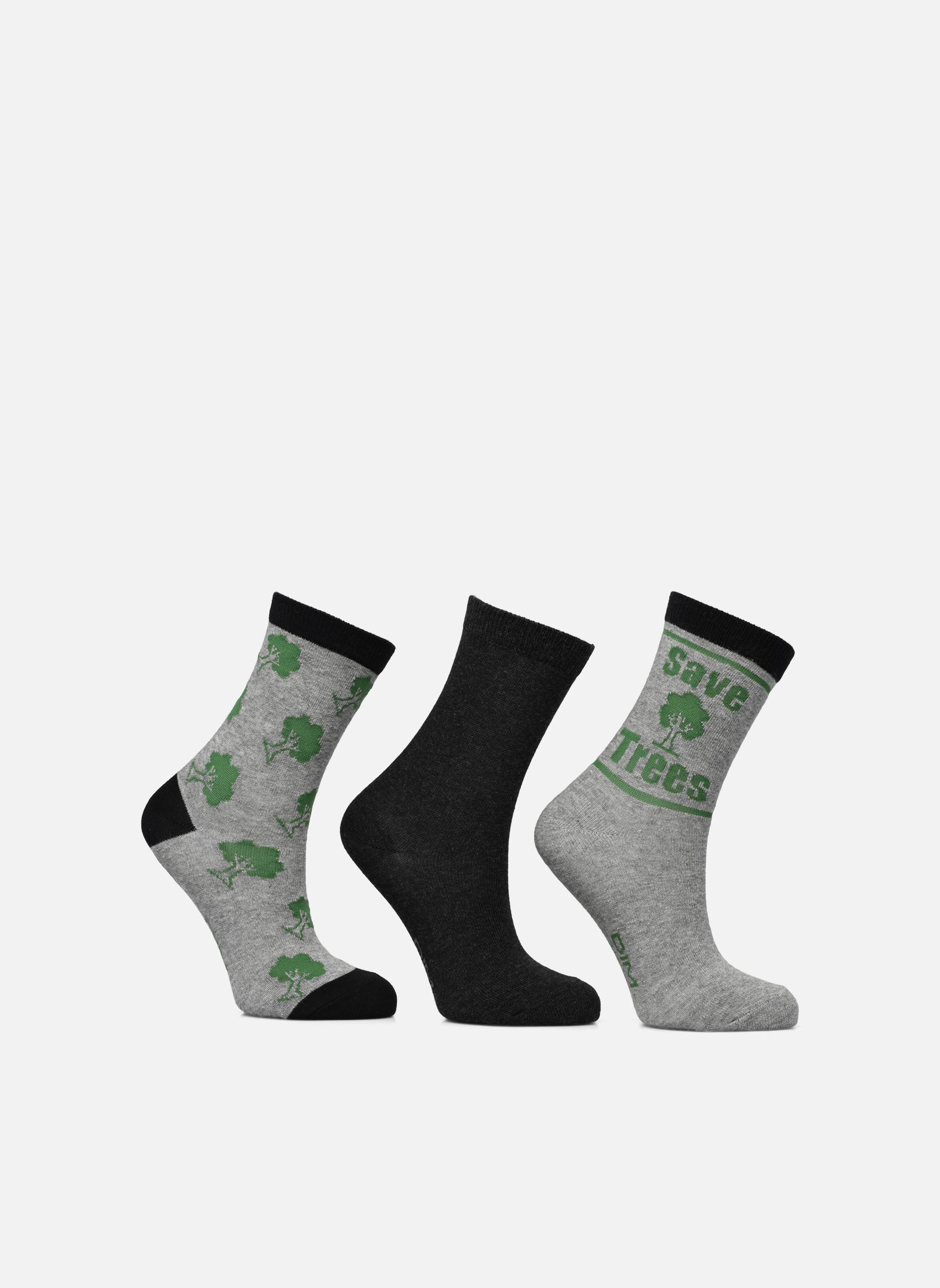 Chaussettes Coton Style Génération Climat - Lot De 3 garçon multicolore Dim Chaussettes Coton Style Génération Climat - Lot De 3 garçon multicolore GRIS CLAIR CHINÉ / ANTHRACITE