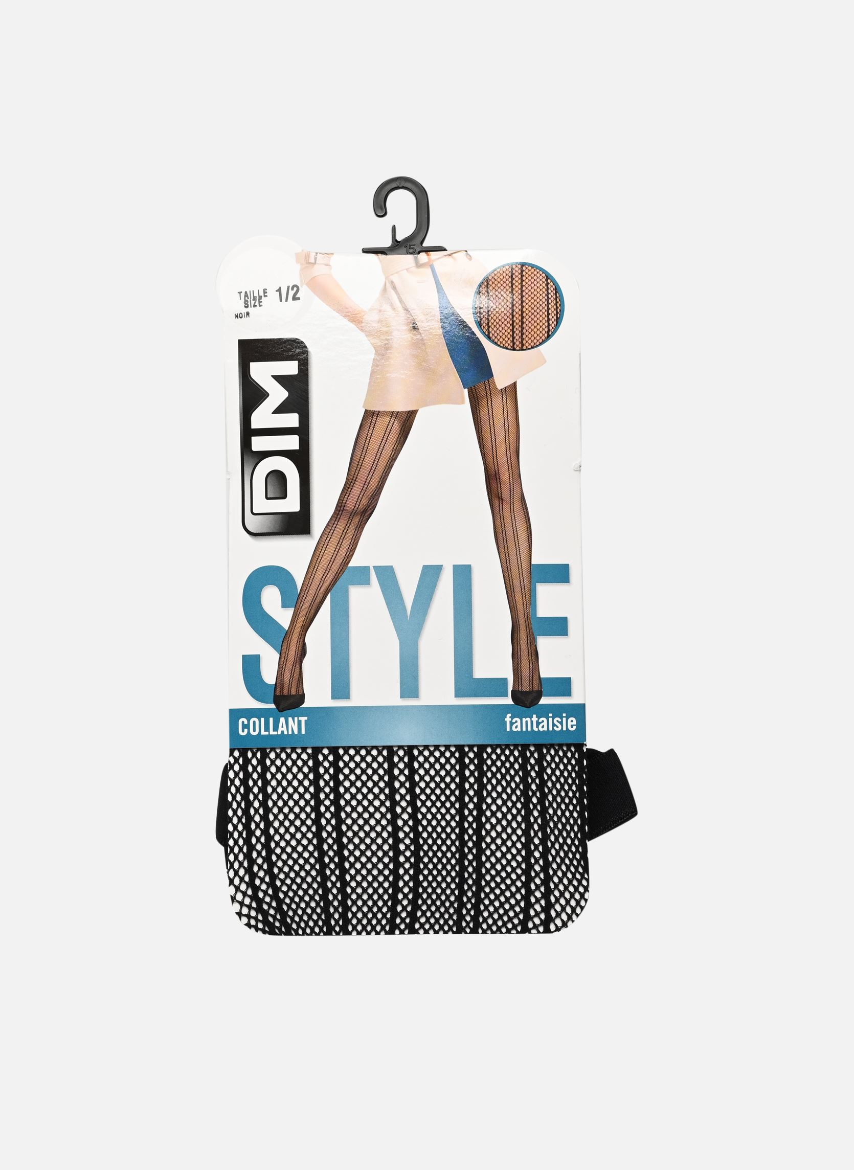 Chaussettes et collants Dim Collant Résille Rayures Pyjama pour Accessoires - vue 1