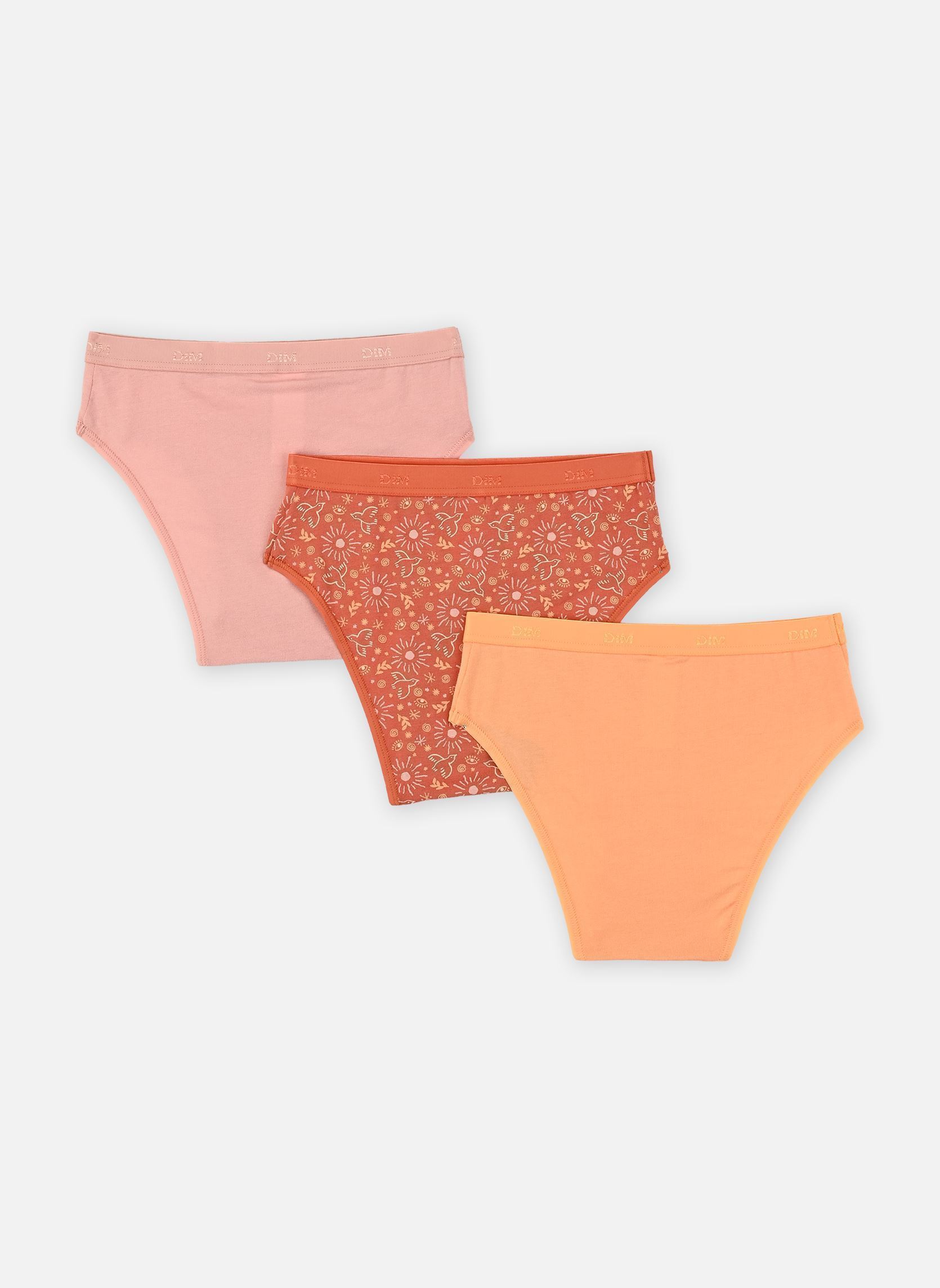 Culottes Slip Les Pockets Fille X3 fille multicolore Dim Culottes Slip Les Pockets Fille X3 fille multicolore LOT SOLEIL