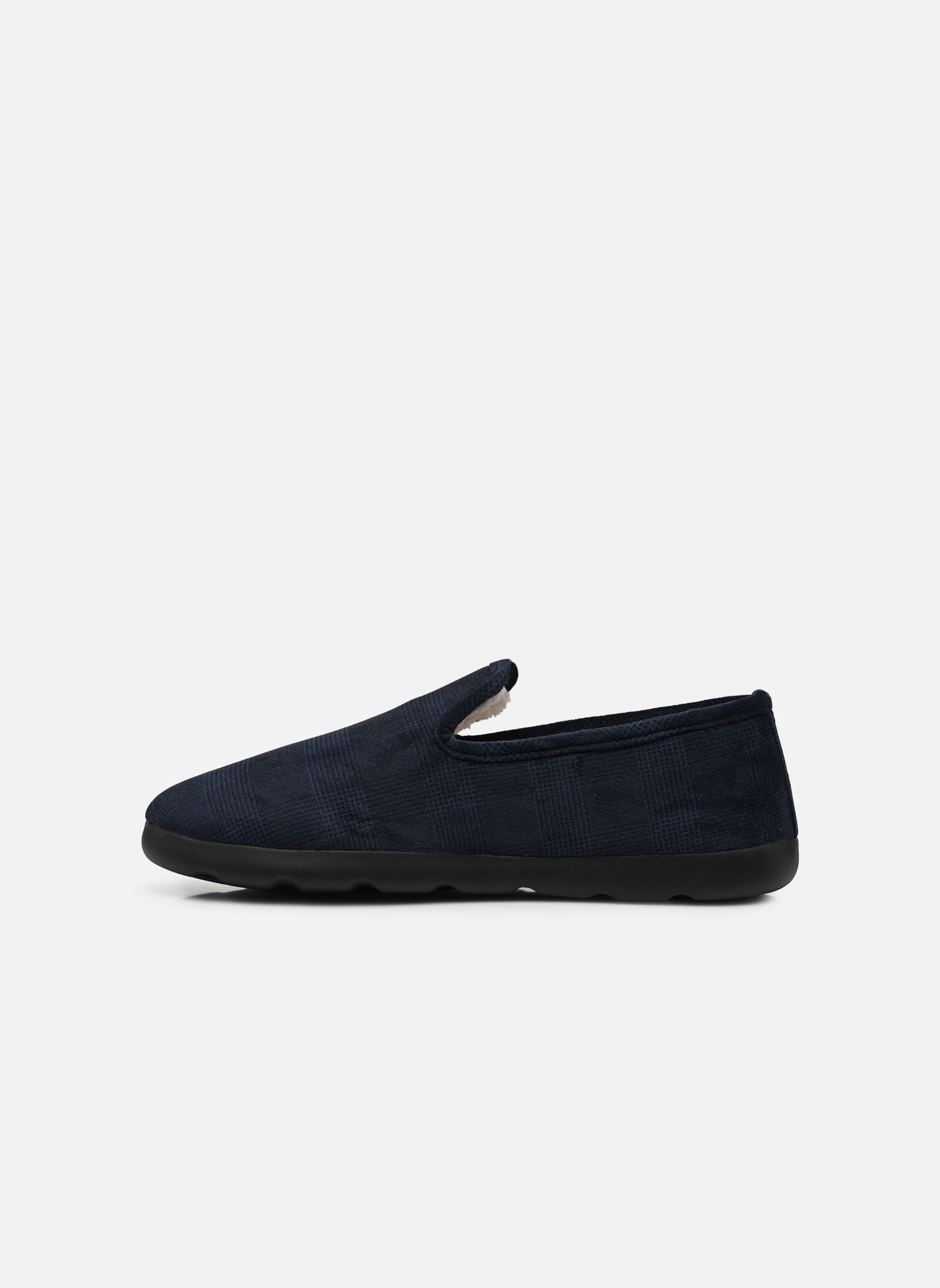 Chaussons Charentaise ergonomique EveryWear - velo homme bleu Isotoner Chaussons Charentaise ergonomique EveryWear - velo homme bleu 98121/Marine