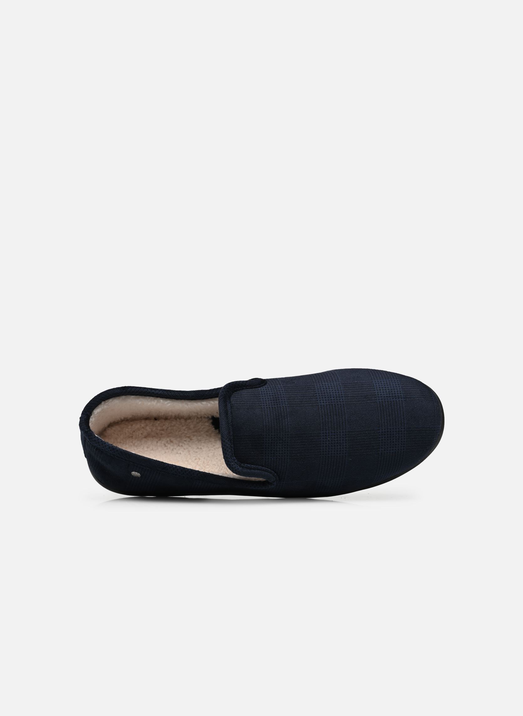 Chaussons Charentaise ergonomique EveryWear - velo homme bleu Isotoner Chaussons Charentaise ergonomique EveryWear - velo homme bleu 98121/Marine