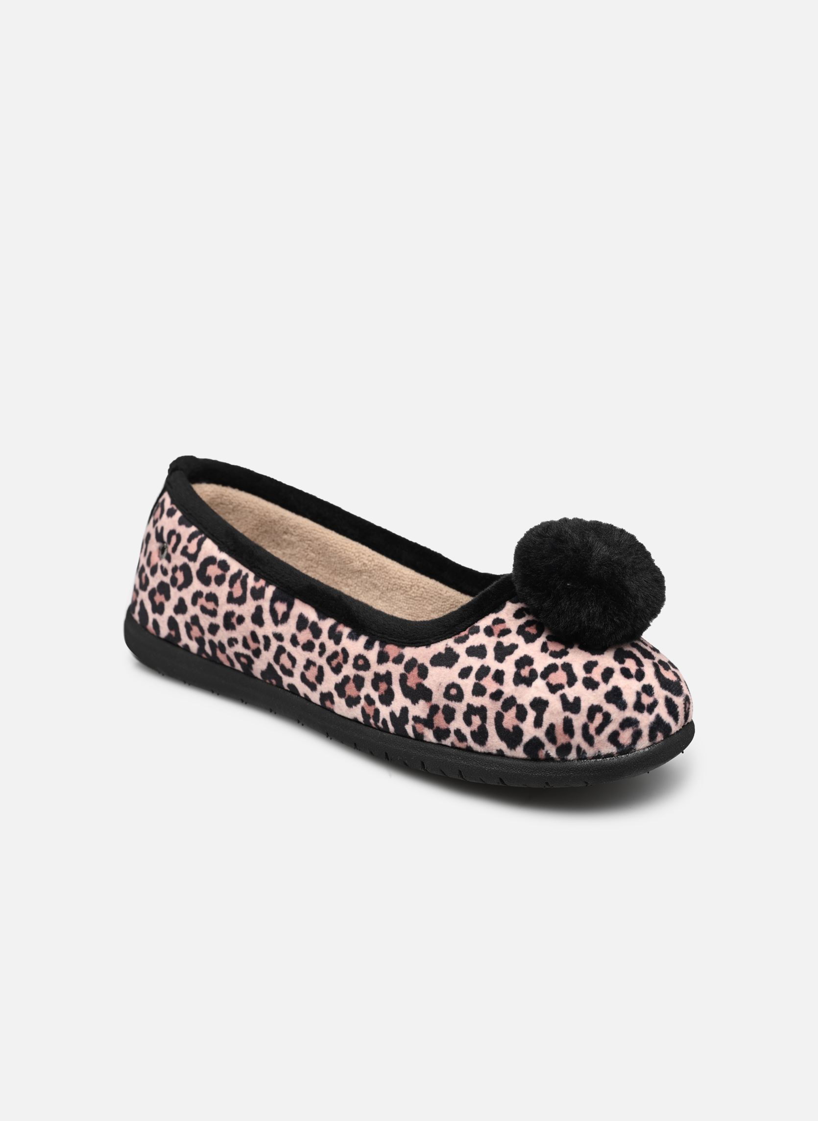 Chaussons Ballerine Ergonomique EveryWear suédine femme marron Isotoner Chaussons Ballerine Ergonomique EveryWear suédine femme marron PANTHÈRE