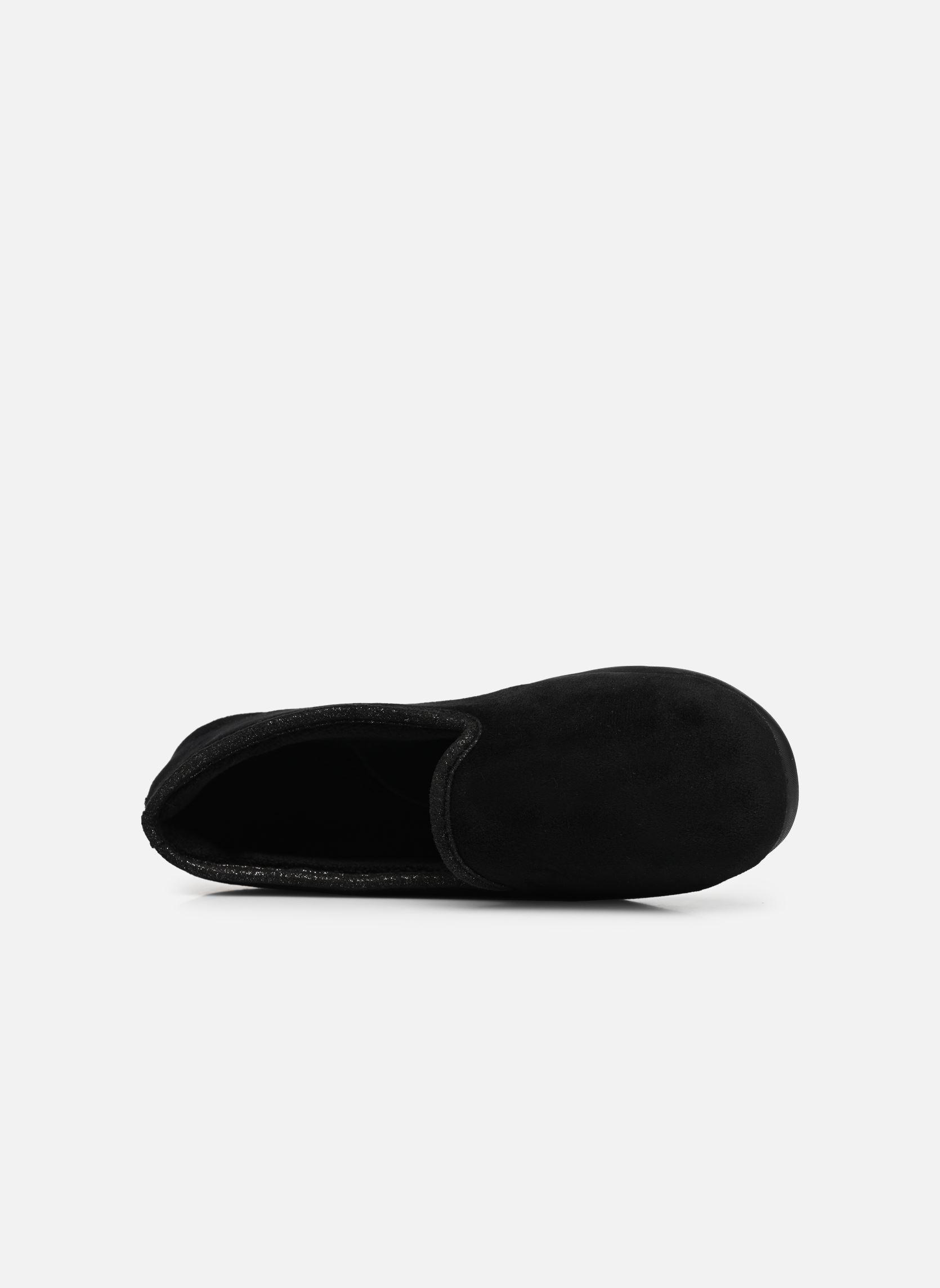 Chaussons Slipper Ergonomique EveryWear microvelou femme noir Isotoner Chaussons Slipper Ergonomique EveryWear microvelou femme noir Noir