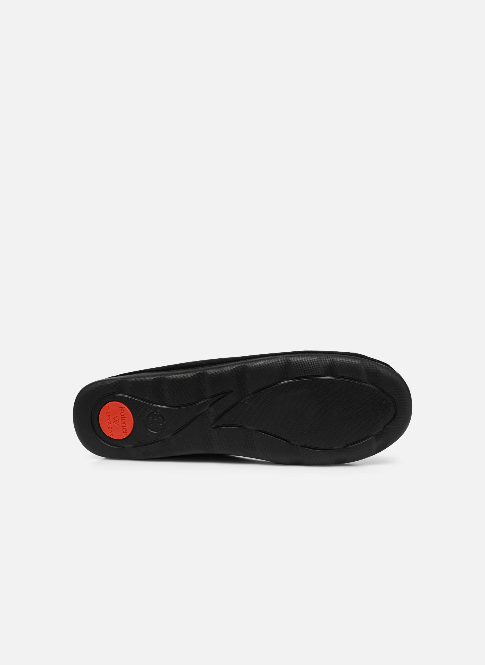 Chaussons Slipper Ergonomique EveryWear microvelou femme noir Isotoner Chaussons Slipper Ergonomique EveryWear microvelou femme noir Noir