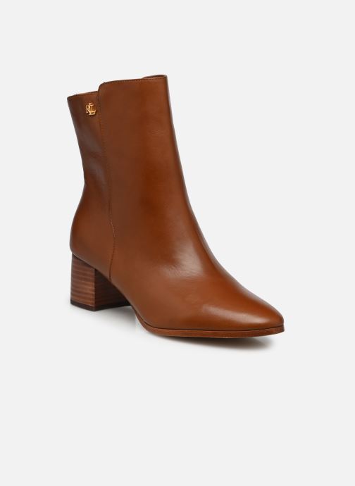 Lauren Ralph Lauren WENDEY (Bruin) - Boots en enkellaarsjes chez Sarenza  (570990) ralph lauren enkellaarzen