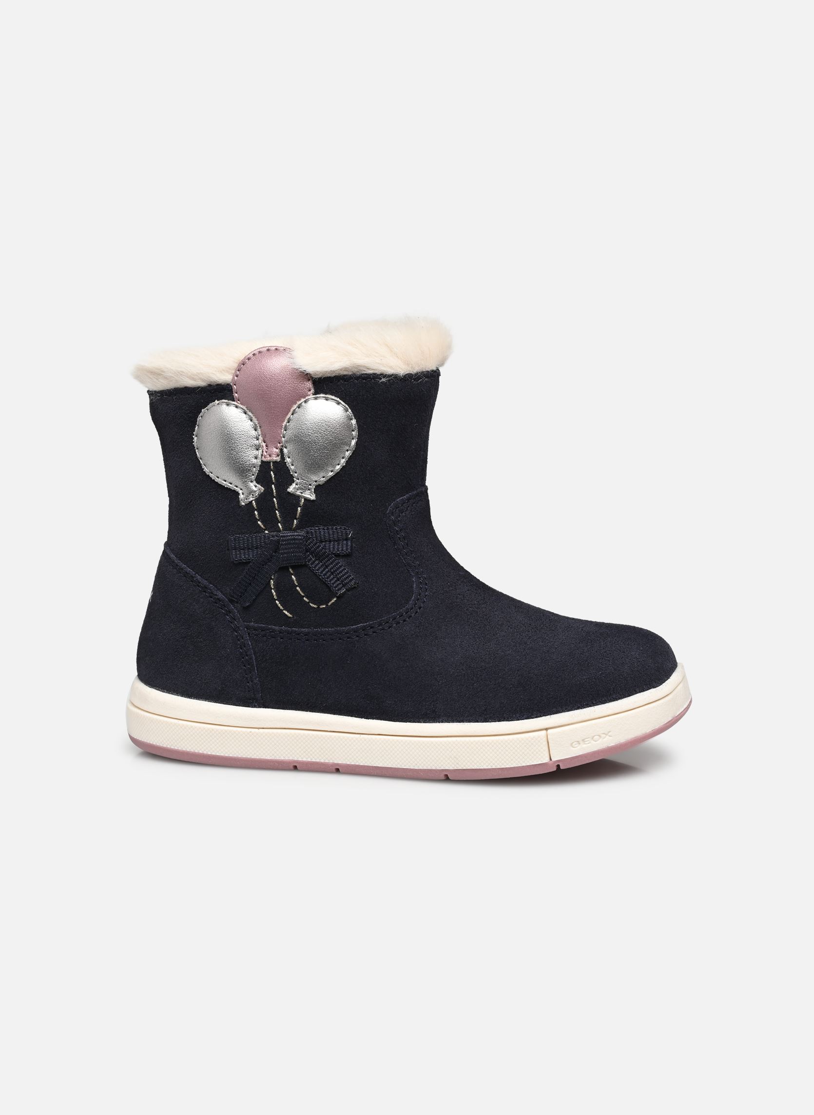 Stiefeletten / Ankle Boots B TROTTOLA GIRL mädchen blau Geox Stiefeletten / Ankle Boots B TROTTOLA GIRL mädchen blau BLEU MARINE/ROSE