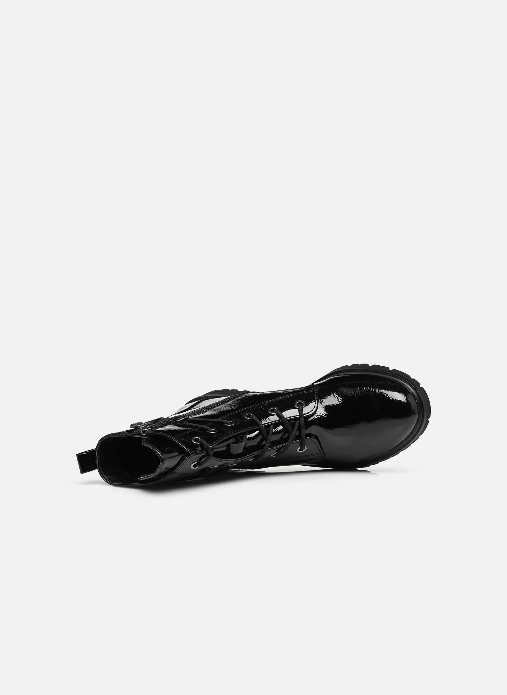 Bottines à lacets 25280-29 femme noir Tamaris Bottines à lacets 25280-29 femme noir BLACK PATENT