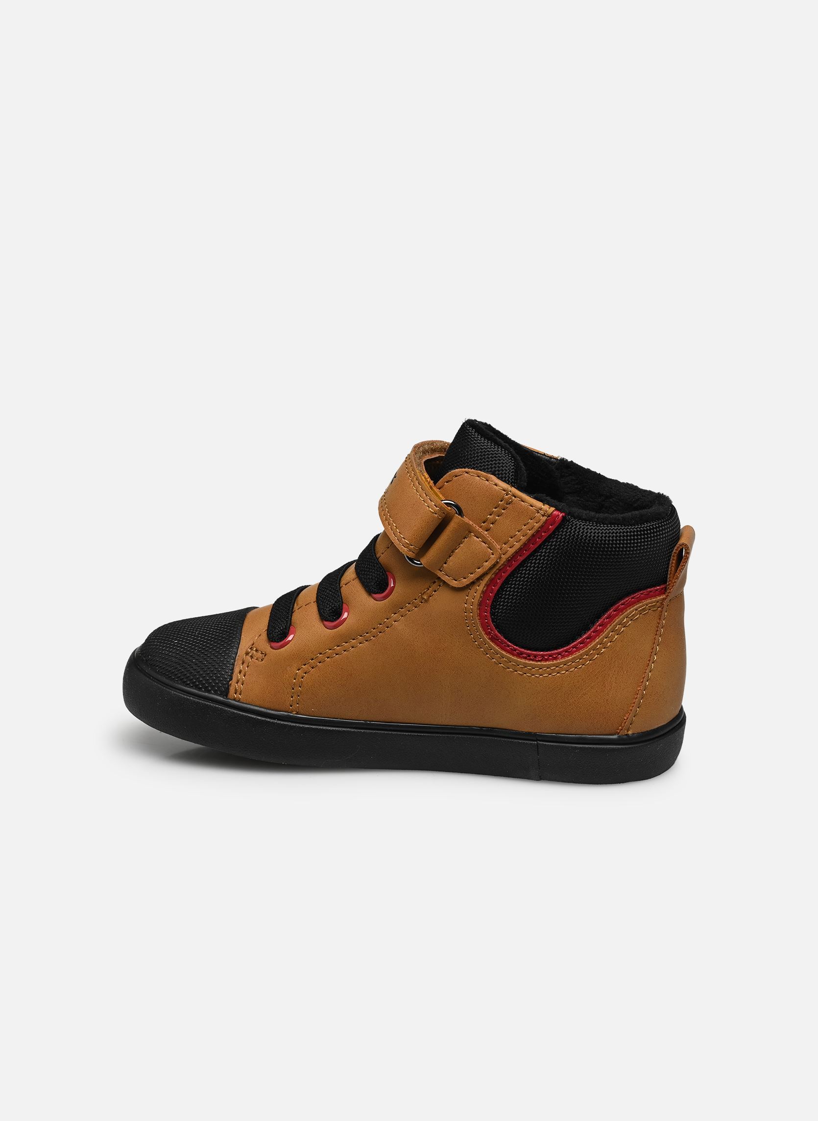 Baskets hautes B GISLI BOY garçon jaune Geox Baskets hautes B GISLI BOY garçon jaune Dk Yellow/Black 2
