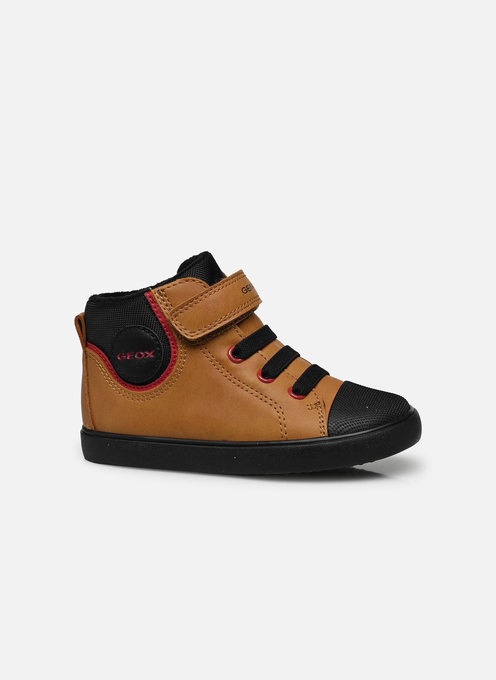 Baskets hautes B GISLI BOY garçon jaune Geox Baskets hautes B GISLI BOY garçon jaune Dk Yellow/Black 2