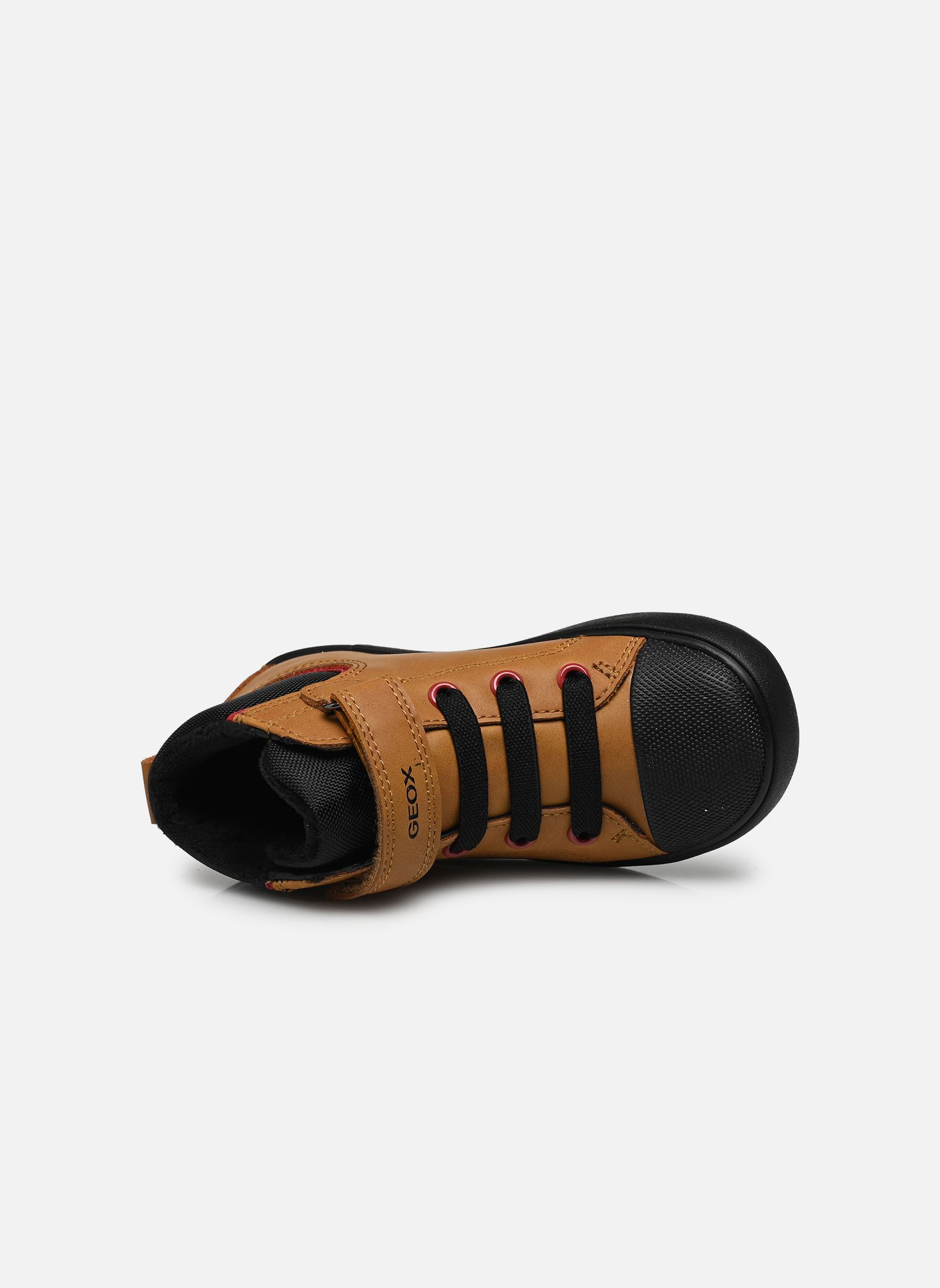 Baskets hautes B GISLI BOY garçon jaune Geox Baskets hautes B GISLI BOY garçon jaune Dk Yellow/Black 2
