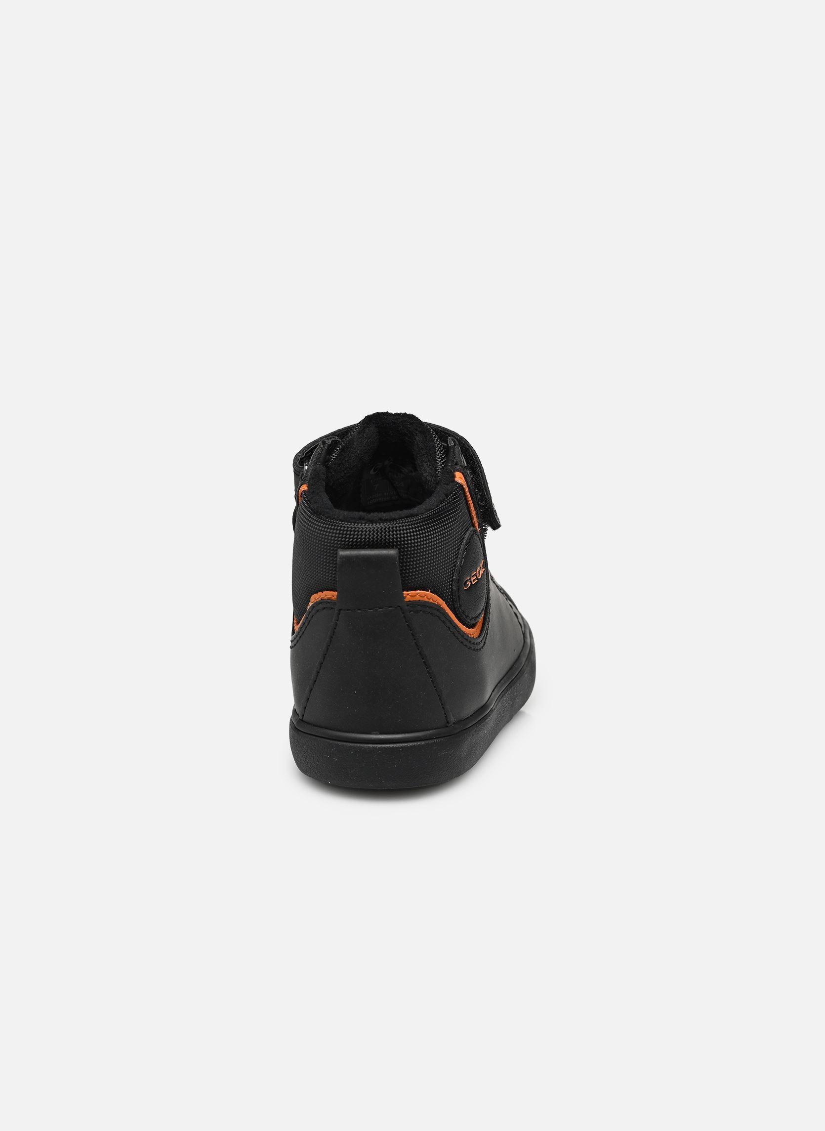 Baskets hautes B GISLI BOY garçon noir Geox Baskets hautes B GISLI BOY garçon noir Black/Dk Orange