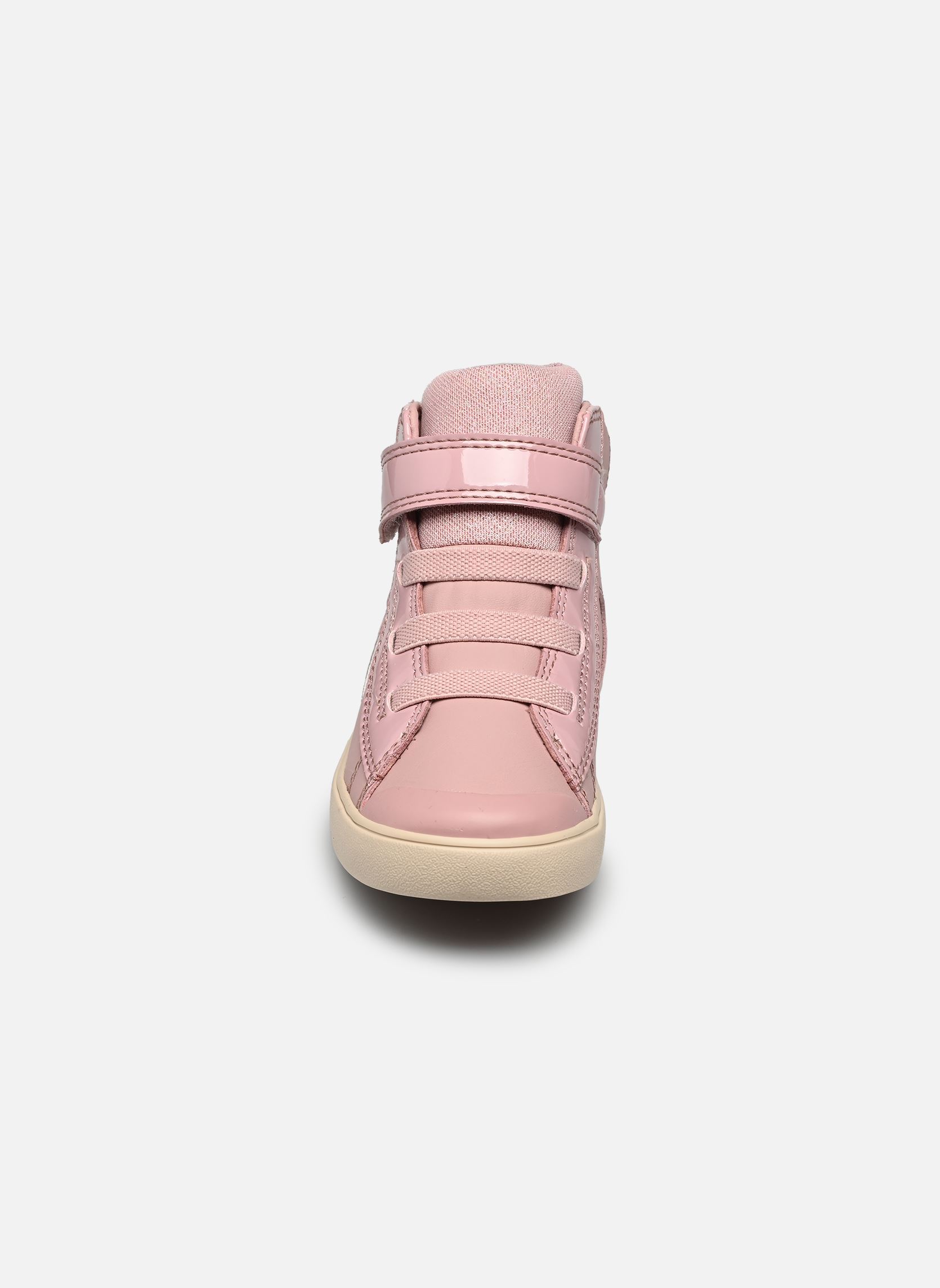 Baskets hautes B GISLI GIRL fille rose Geox Baskets hautes B GISLI GIRL fille rose VIEUX ROSE FONCÉ