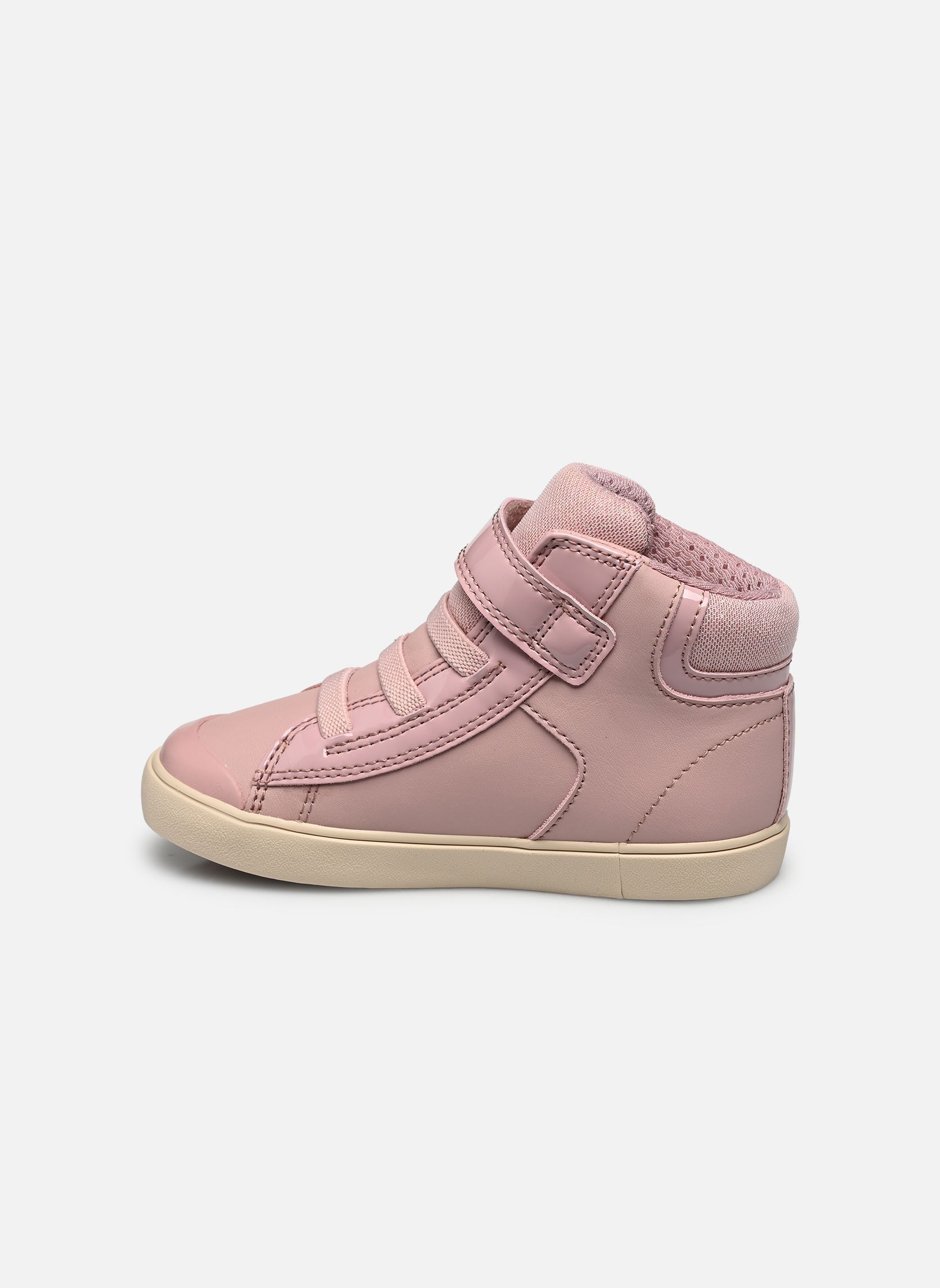 Baskets hautes B GISLI GIRL fille rose Geox Baskets hautes B GISLI GIRL fille rose VIEUX ROSE FONCÉ