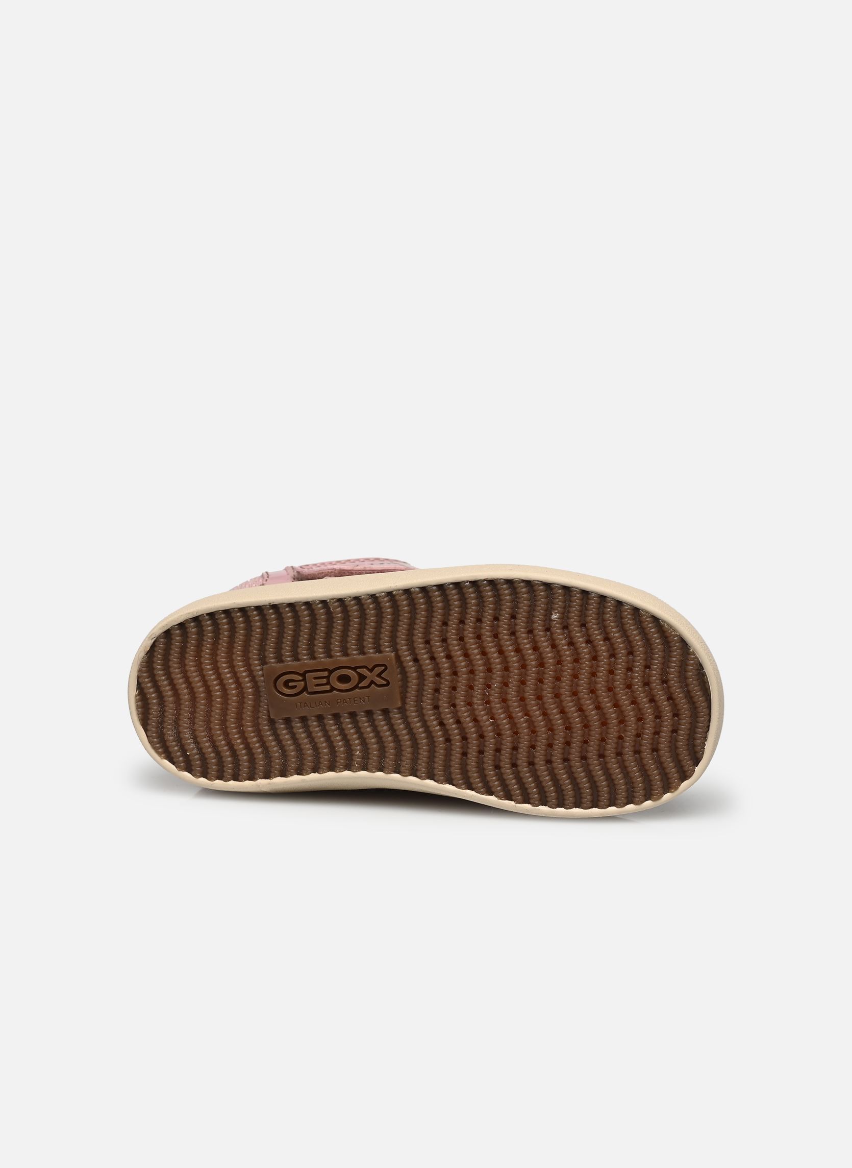 Baskets hautes B GISLI GIRL fille rose Geox Baskets hautes B GISLI GIRL fille rose VIEUX ROSE FONCÉ