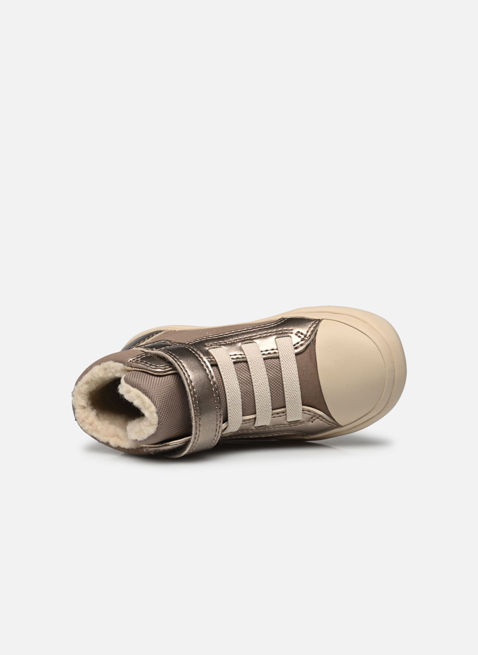 Zapatillas altas B GISLI GIRL niña beige Geox Zapatillas altas B GISLI GIRL niña beige BEIGE FONCÉ