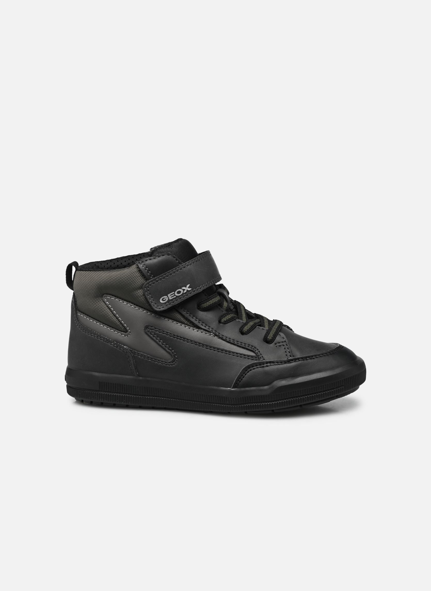 Baskets hautes J Arzach Boy C garçon noir Geox Baskets hautes J Arzach Boy C garçon noir Black military
