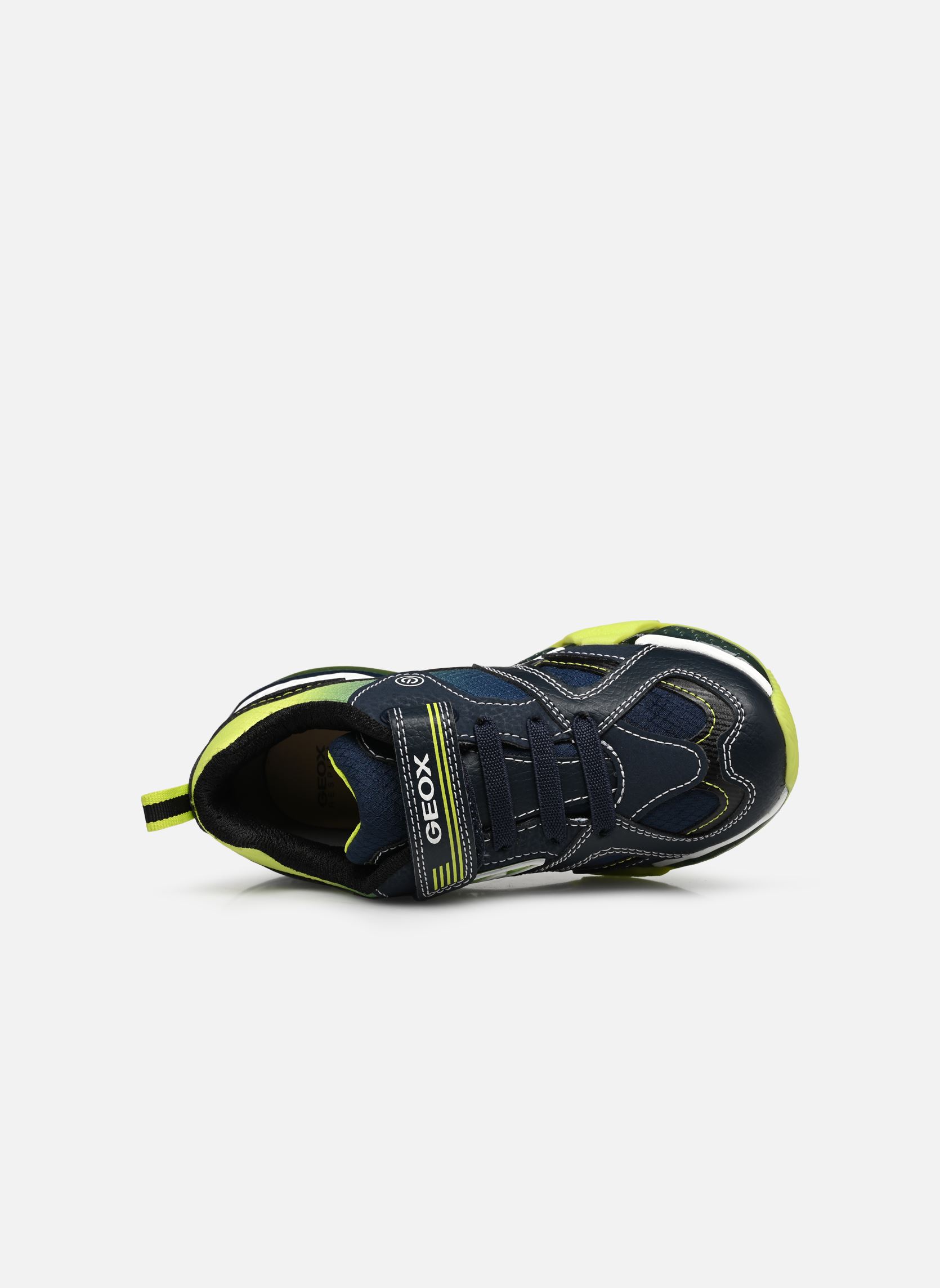 Niedrige Sneaker J BAYONYC LIGHTS jungen blau Geox Niedrige Sneaker J BAYONYC LIGHTS jungen blau Bleu Marine/Citron