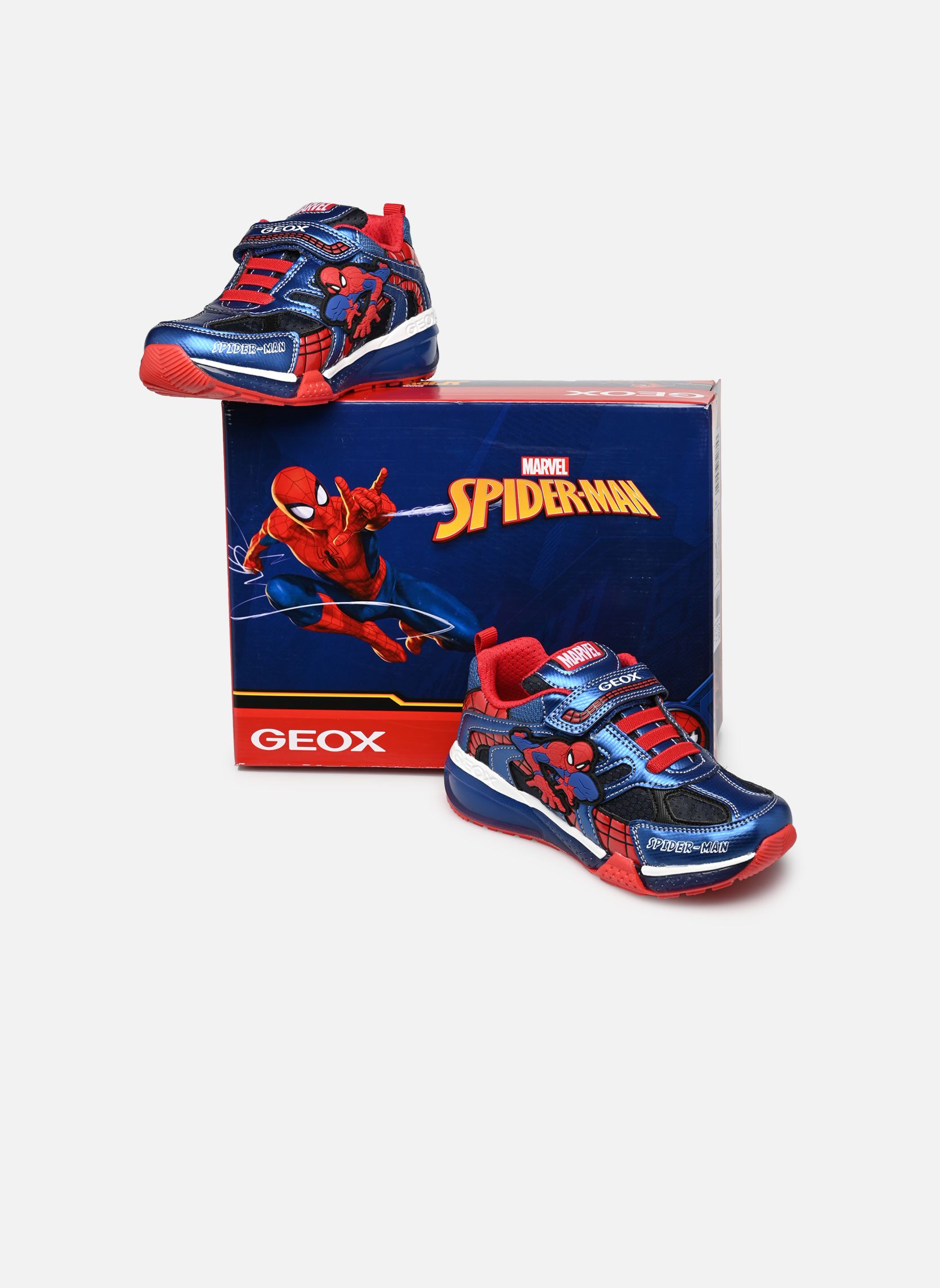 Niedrige Sneaker J BAYONYC LIGHTS jungen blau Geox Niedrige Sneaker J BAYONYC LIGHTS jungen blau Bleu Marine/Bleu Ryl