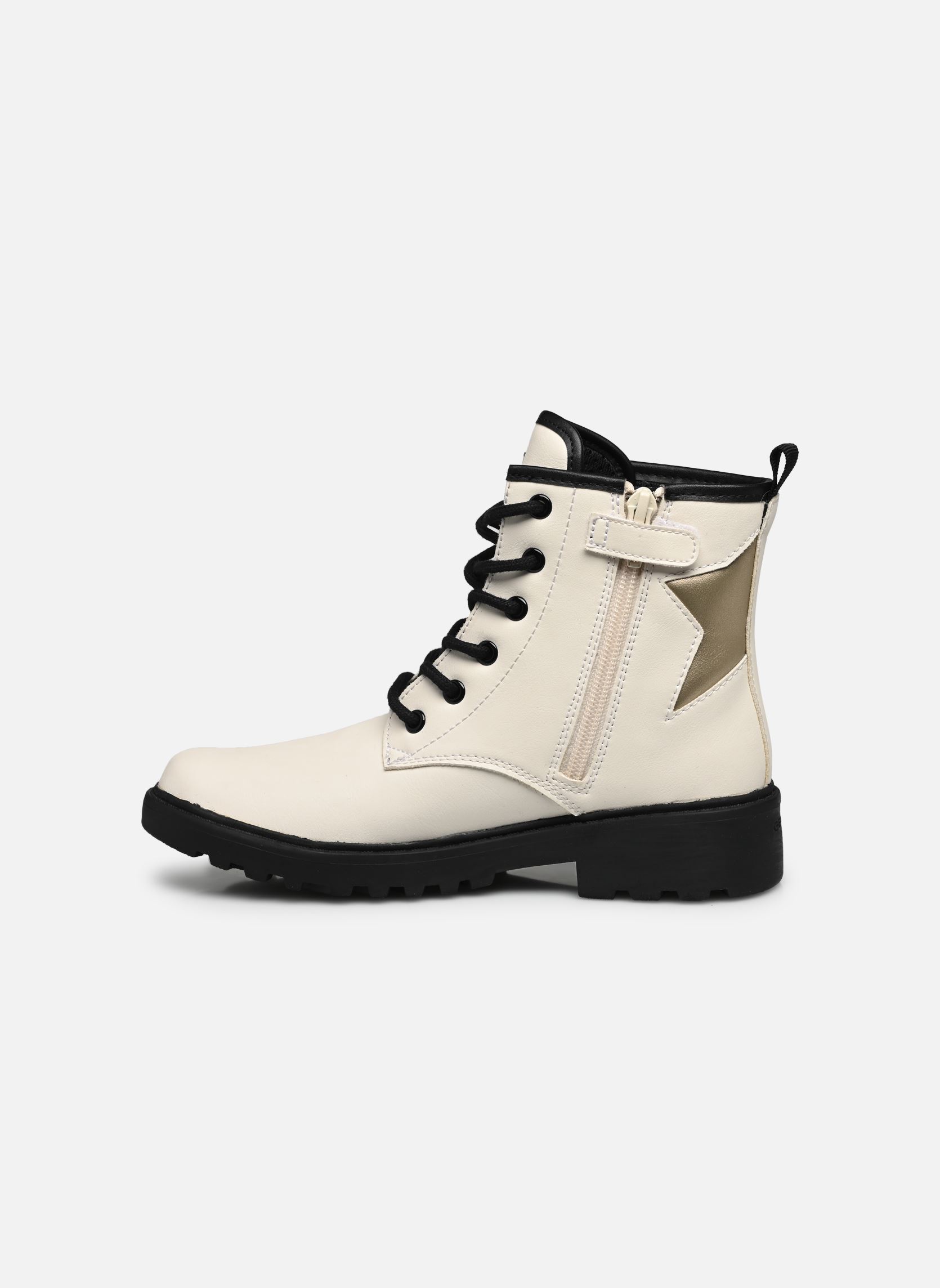 Stiefeletten / Ankle Boots J Casey Girl B mädchen weiß Geox Stiefeletten / Ankle Boots J Casey Girl B mädchen weiß LT IVORY/PLATINUM