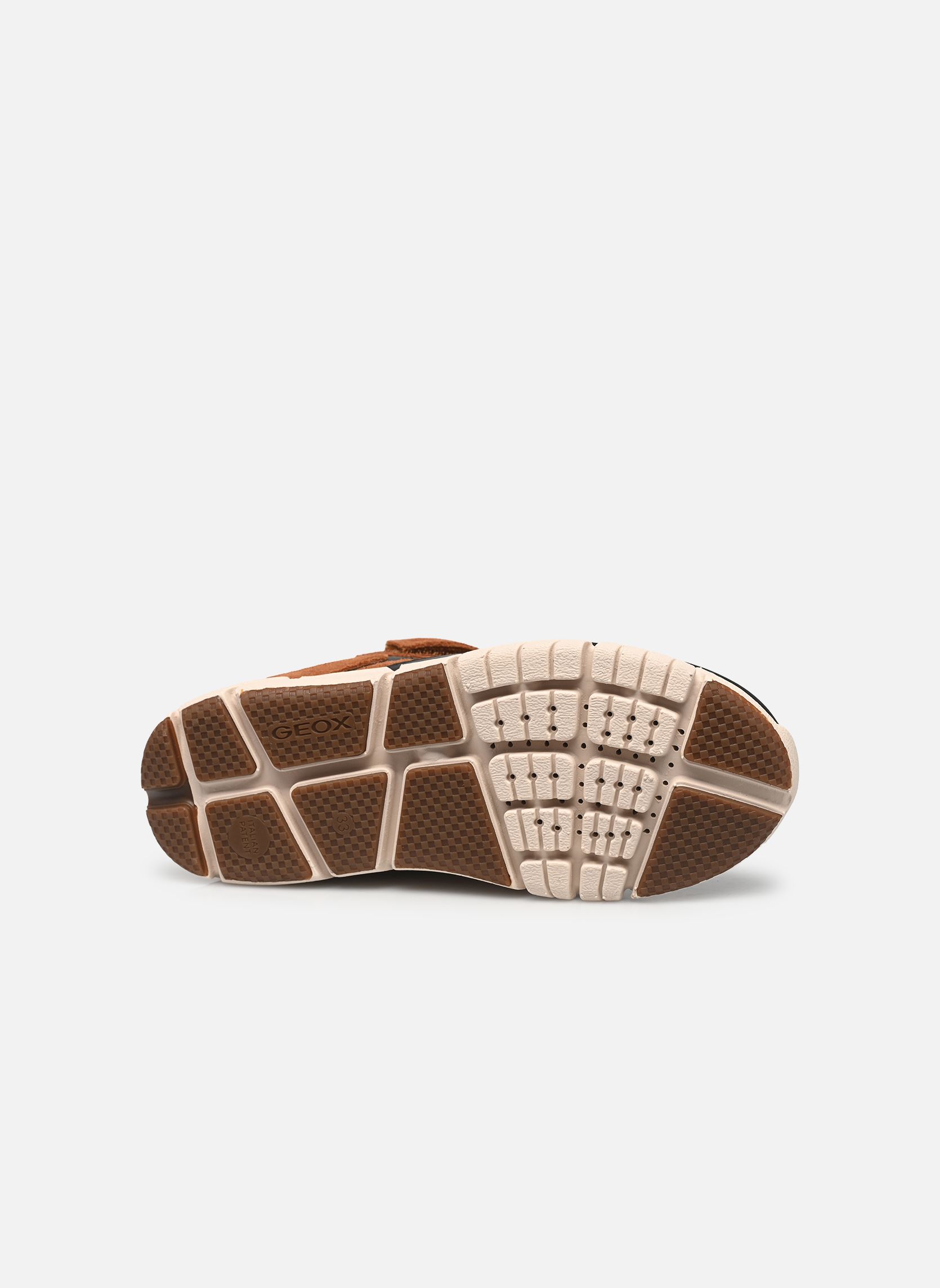 Knöchelhohe Sneaker J FLEXYPER BOY B ABX jungen braun Geox Knöchelhohe Sneaker J FLEXYPER BOY B ABX jungen braun LT BROWN/BLACK