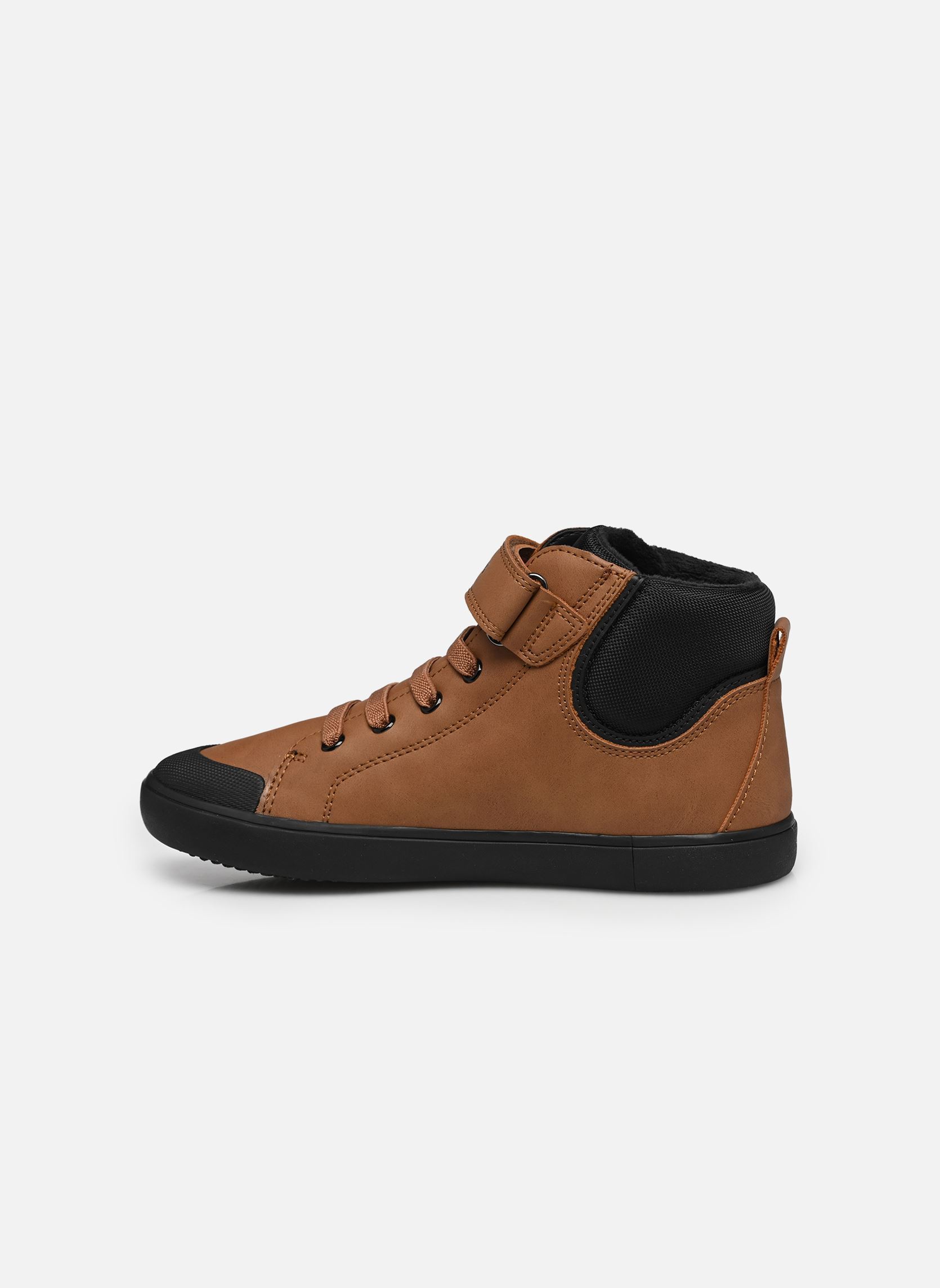 Knöchelhohe Sneaker J Gisli Boy C jungen braun Geox Knöchelhohe Sneaker J Gisli Boy C jungen braun BROWN/BLACK