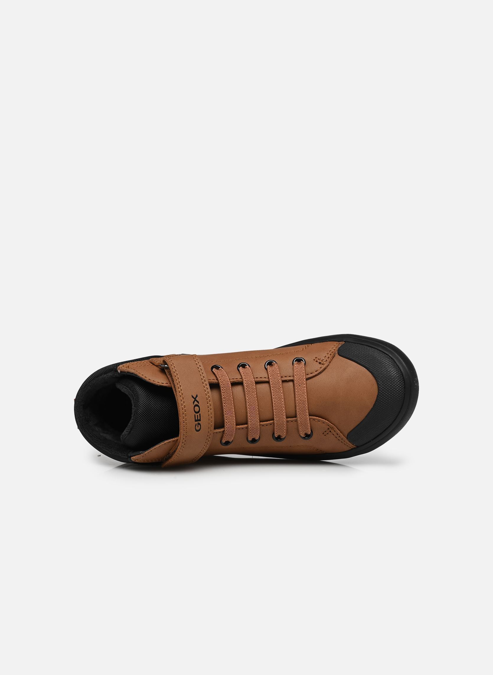 Knöchelhohe Sneaker J Gisli Boy C jungen braun Geox Knöchelhohe Sneaker J Gisli Boy C jungen braun BROWN/BLACK