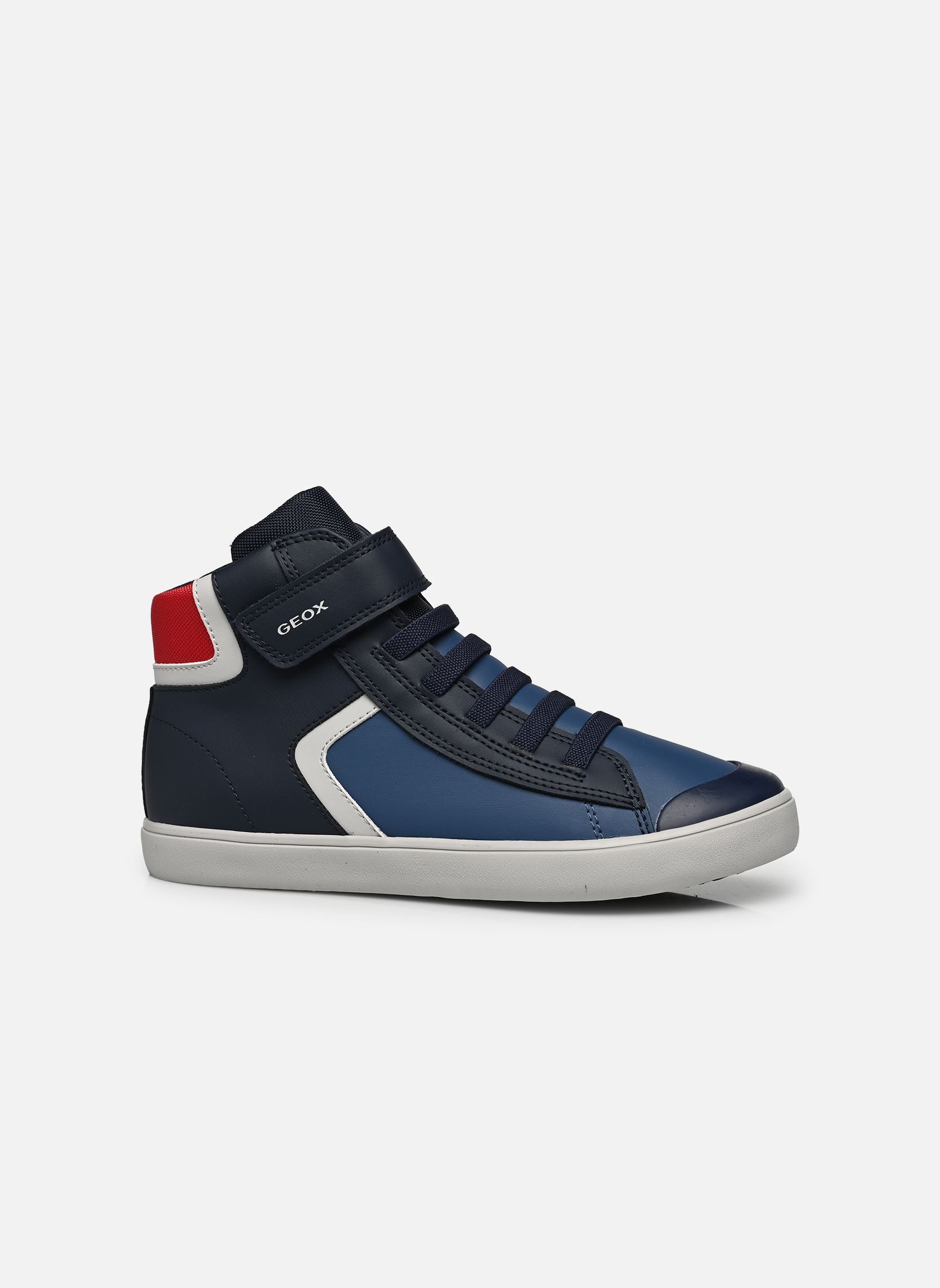 Hoge sneakers J Gisli Boy C jongens blauw Geox Hoge sneakers J Gisli Boy C jongens blauw BLEU MARINE AVIO 2
