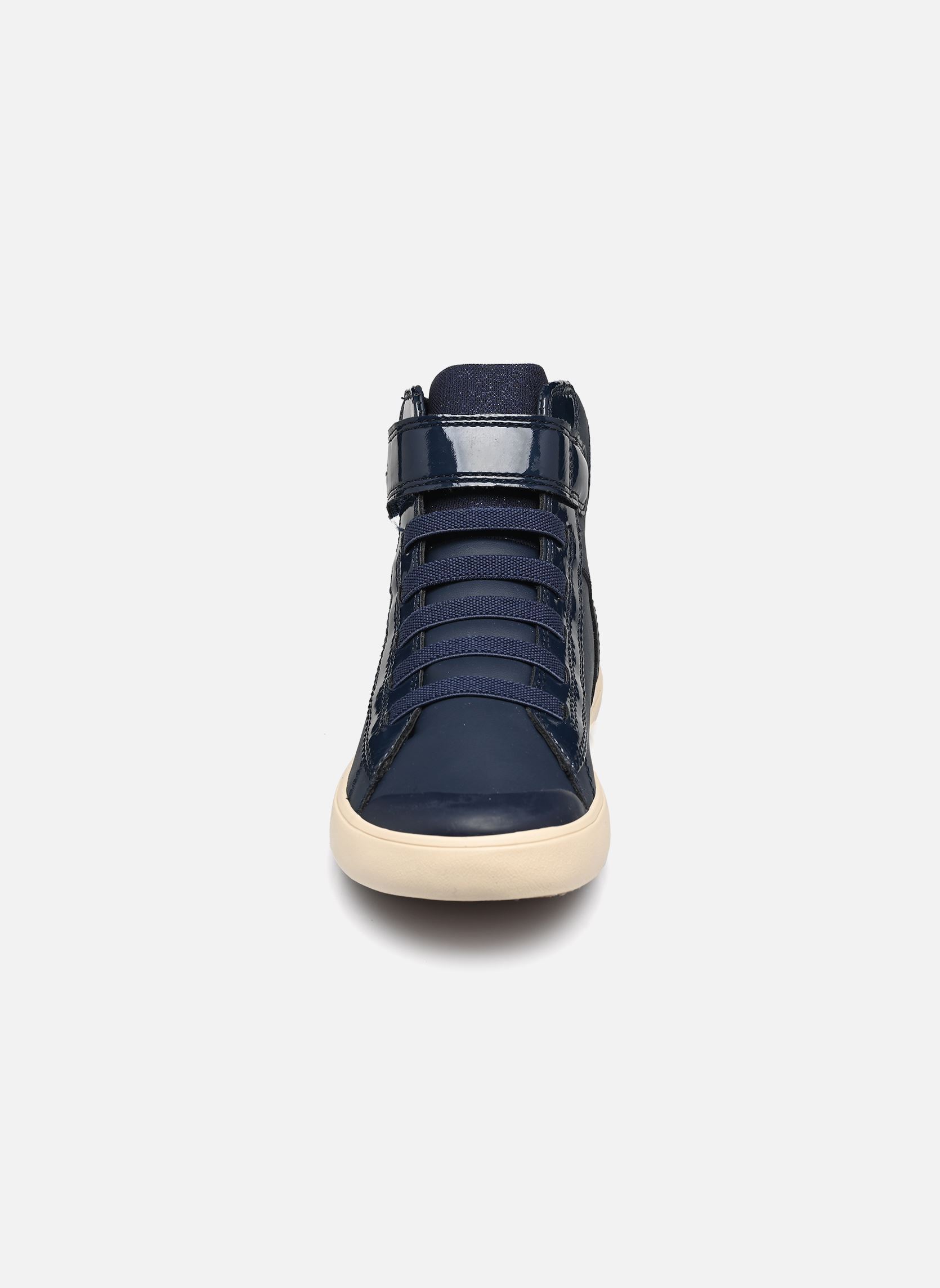 Baskets hautes J GISLI GIRL fille bleu Geox Baskets hautes J GISLI GIRL fille bleu BLEU MARINE 2