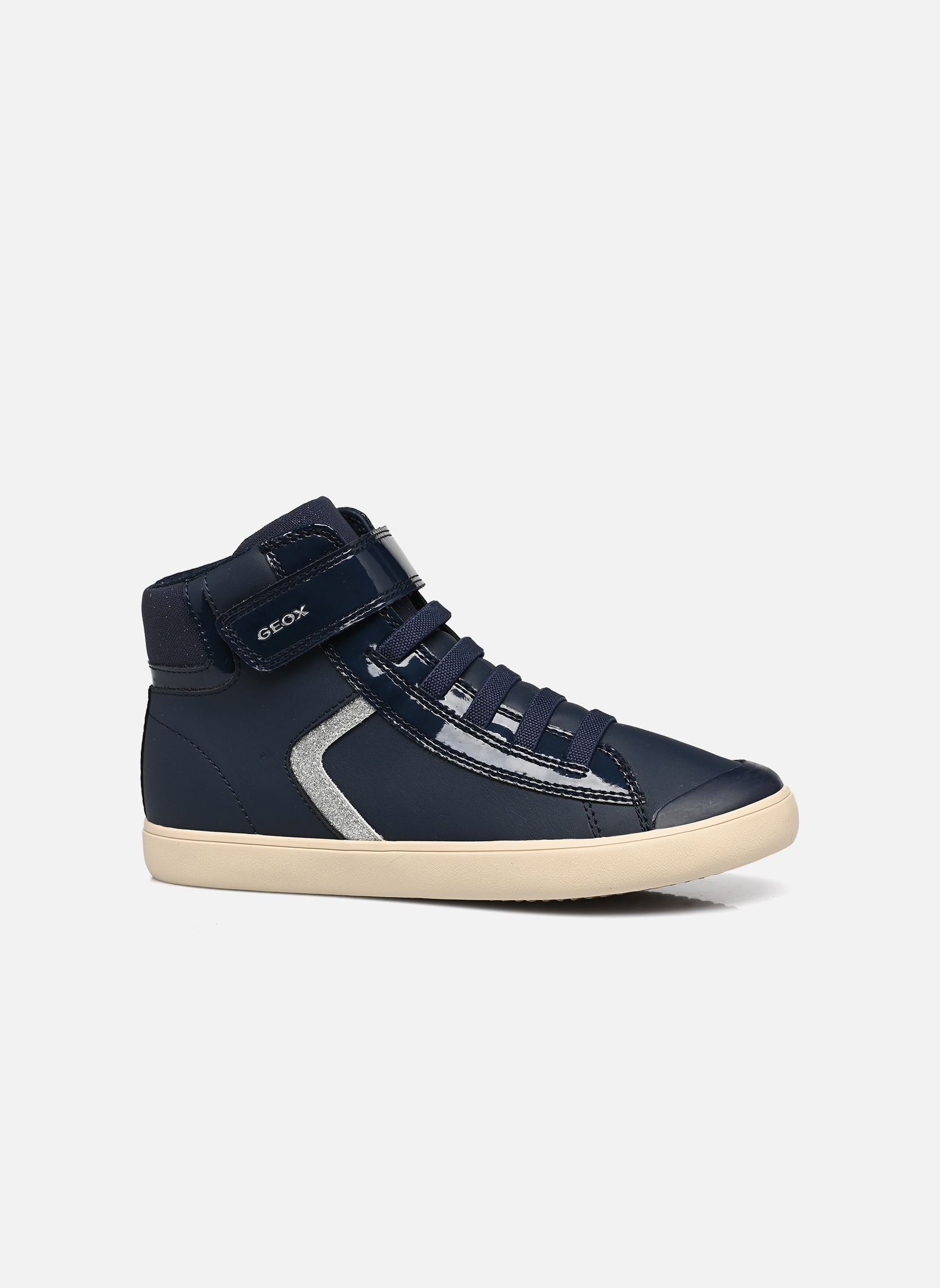Baskets hautes J GISLI GIRL fille bleu Geox Baskets hautes J GISLI GIRL fille bleu BLEU MARINE 2