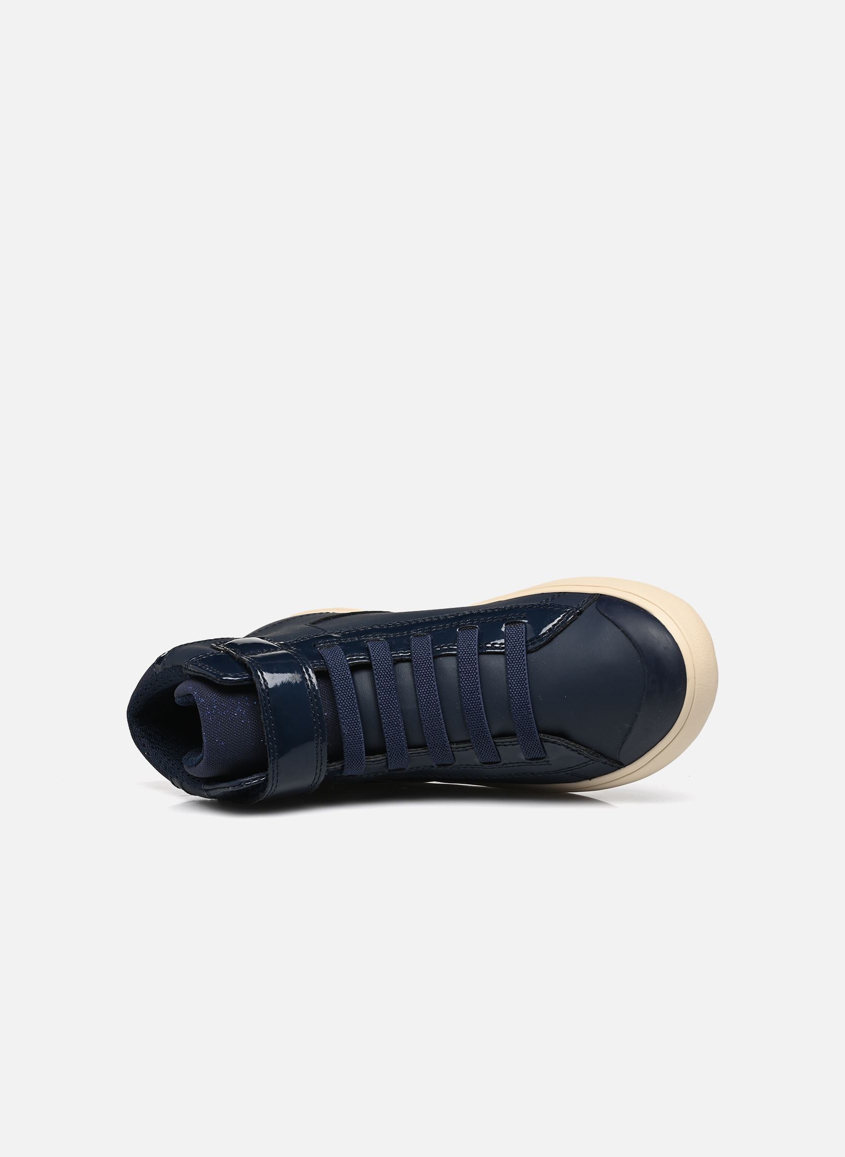 Baskets hautes J GISLI GIRL fille bleu Geox Baskets hautes J GISLI GIRL fille bleu BLEU MARINE 2