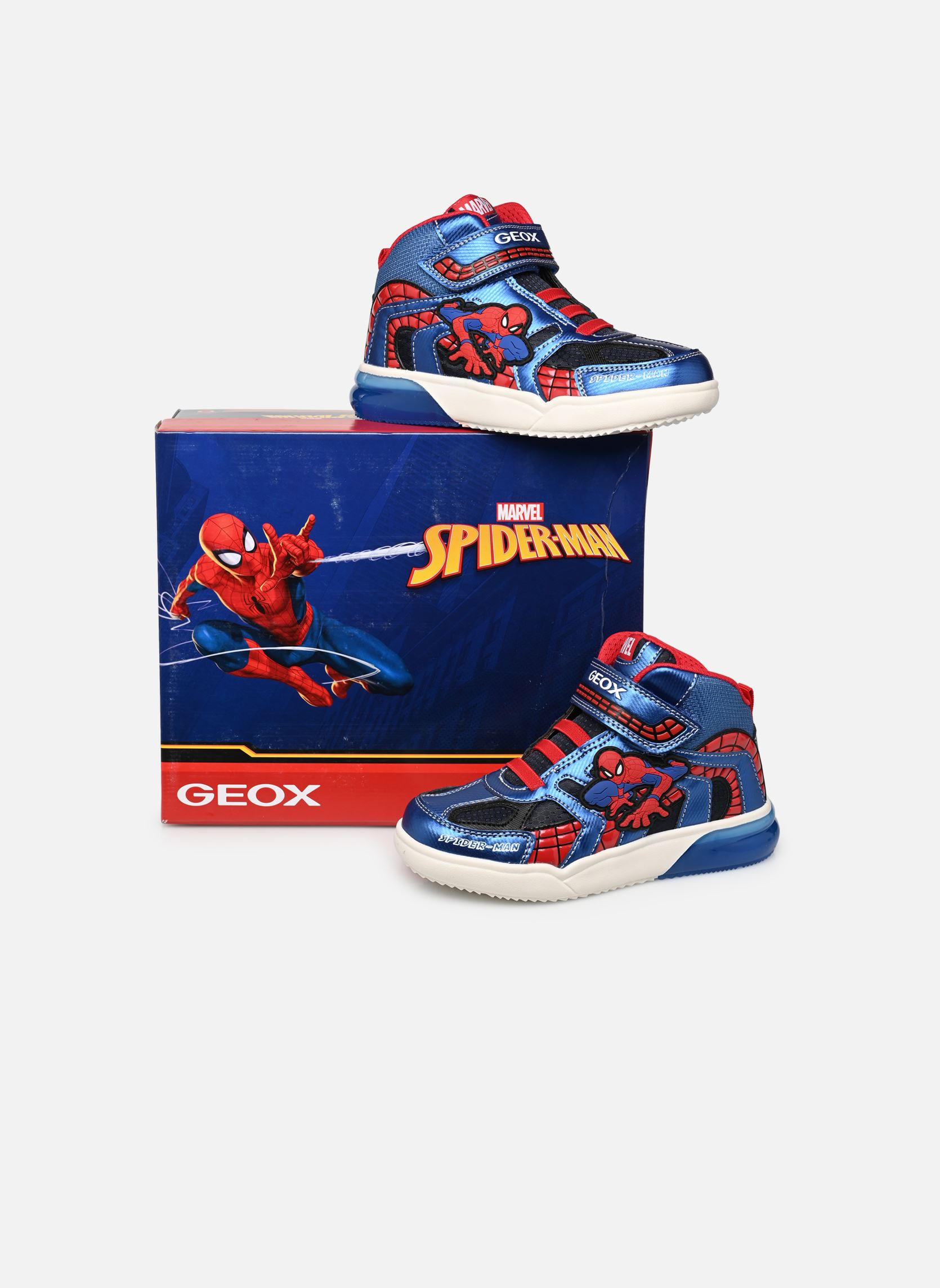 Baskets basses J GRAYJAY B LIGHTS garçon bleu Geox Baskets basses J GRAYJAY B LIGHTS garçon bleu Bleu MarineBleu Ryl