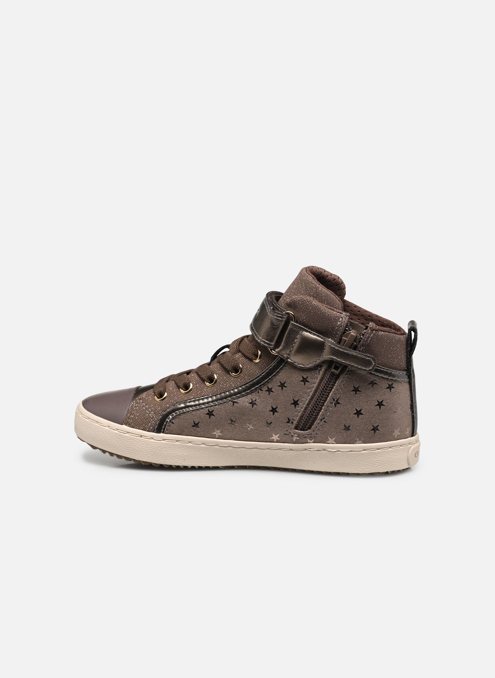 Hoge sneakers J Kalispera Girl A meisjes grijs Geox Hoge sneakers J Kalispera Girl A meisjes grijs Gris fumé