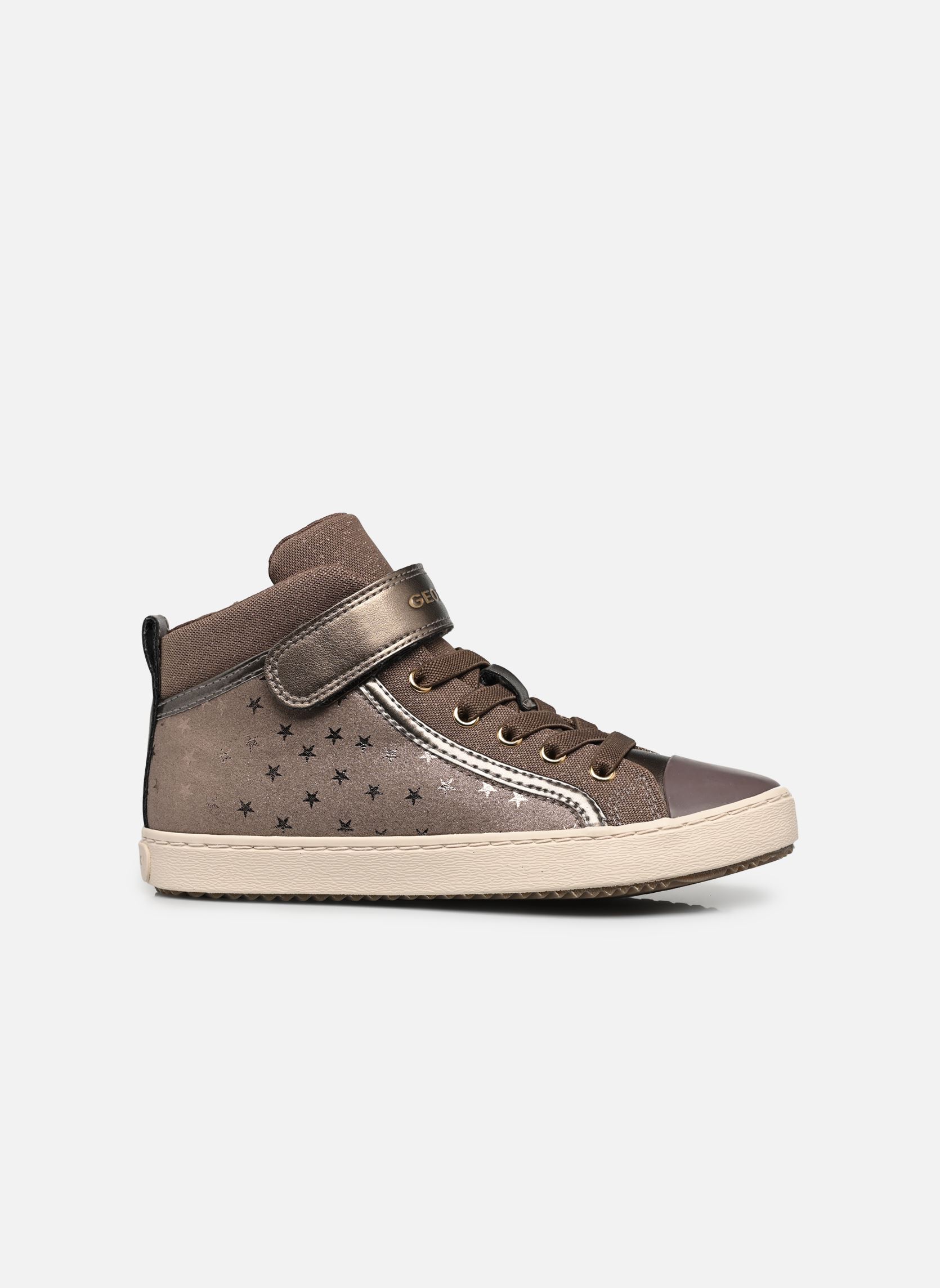 Hoge sneakers J Kalispera Girl A meisjes grijs Geox Hoge sneakers J Kalispera Girl A meisjes grijs Gris fumé