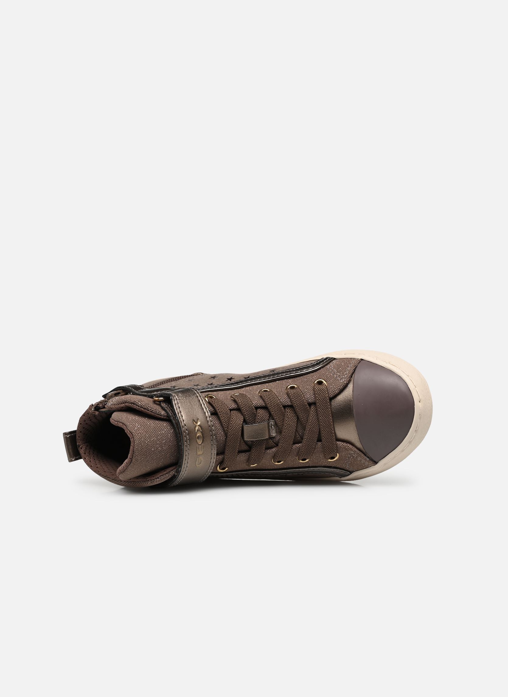 Hoge sneakers J Kalispera Girl A meisjes grijs Geox Hoge sneakers J Kalispera Girl A meisjes grijs Gris fumé