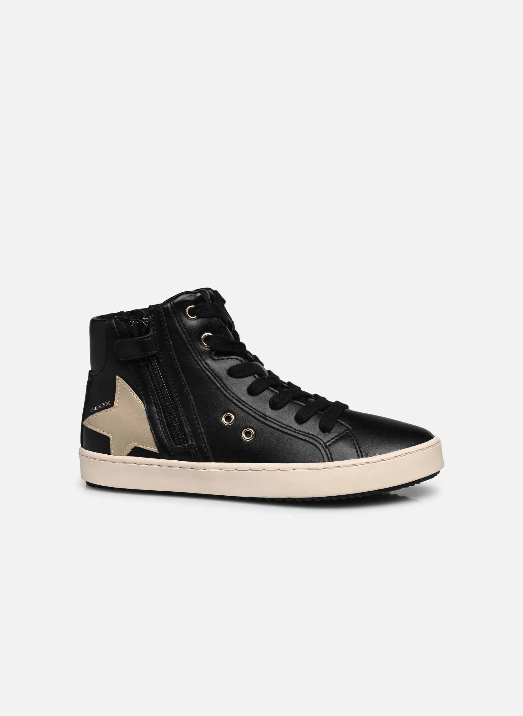 Zapatillas altas J Kalispera Girl A niña negro Geox Zapatillas altas J Kalispera Girl A niña negro Black/Platinum