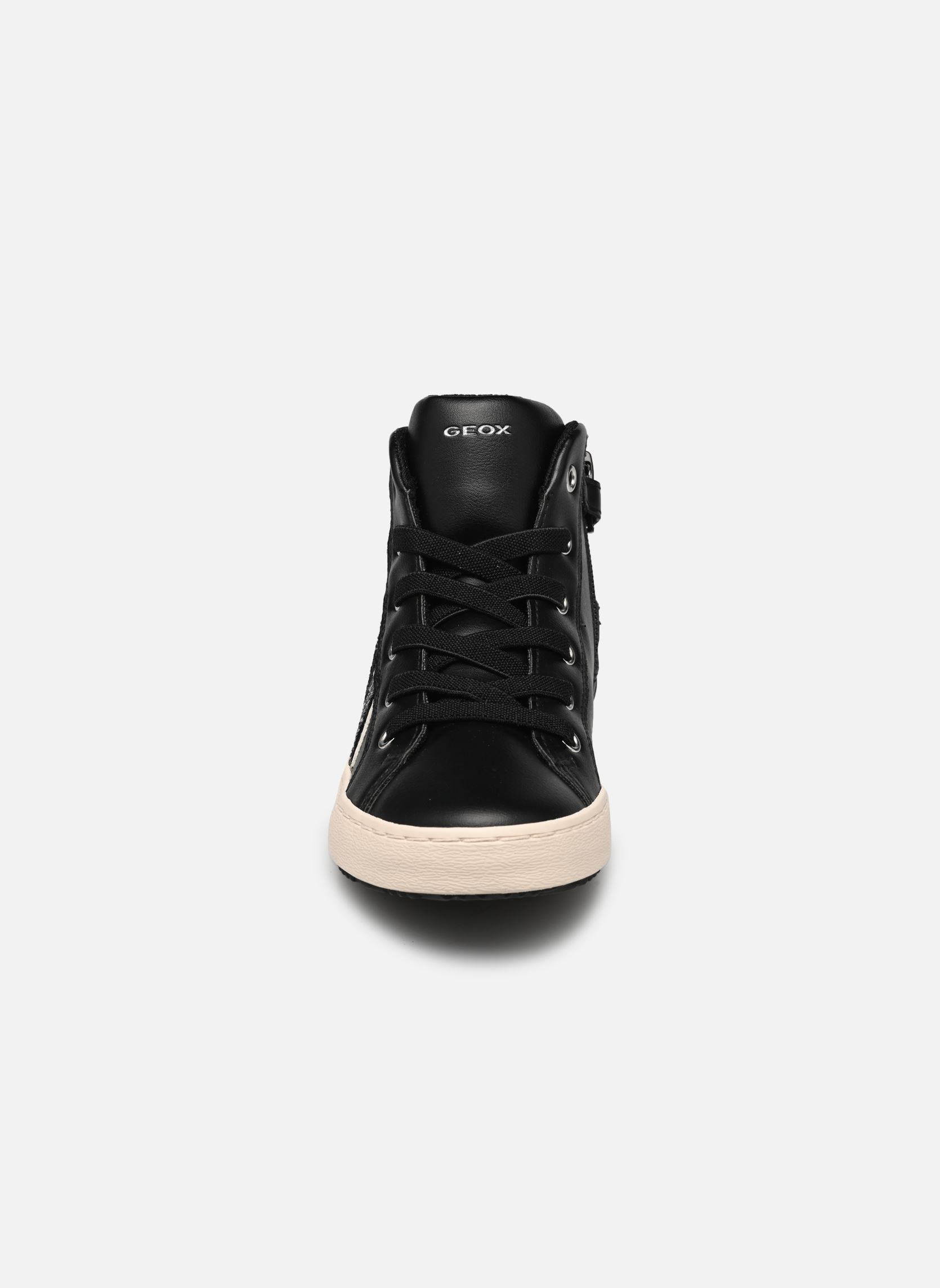 Baskets hautes J Kalispera Girl A fille noir Geox Baskets hautes J Kalispera Girl A fille noir Noir/Argent Fonce