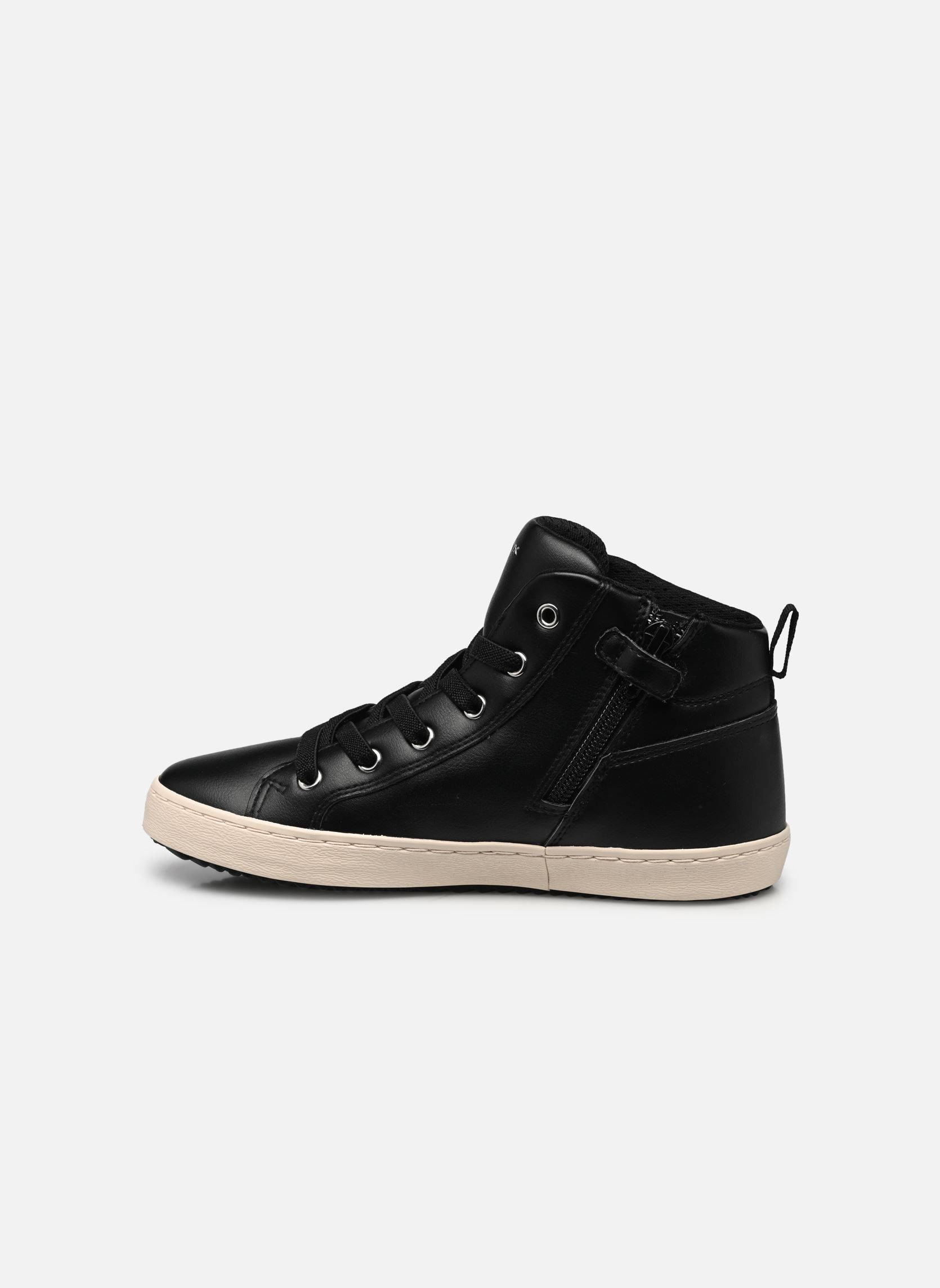 Baskets hautes J Kalispera Girl A fille noir Geox Baskets hautes J Kalispera Girl A fille noir Noir/Argent Fonce