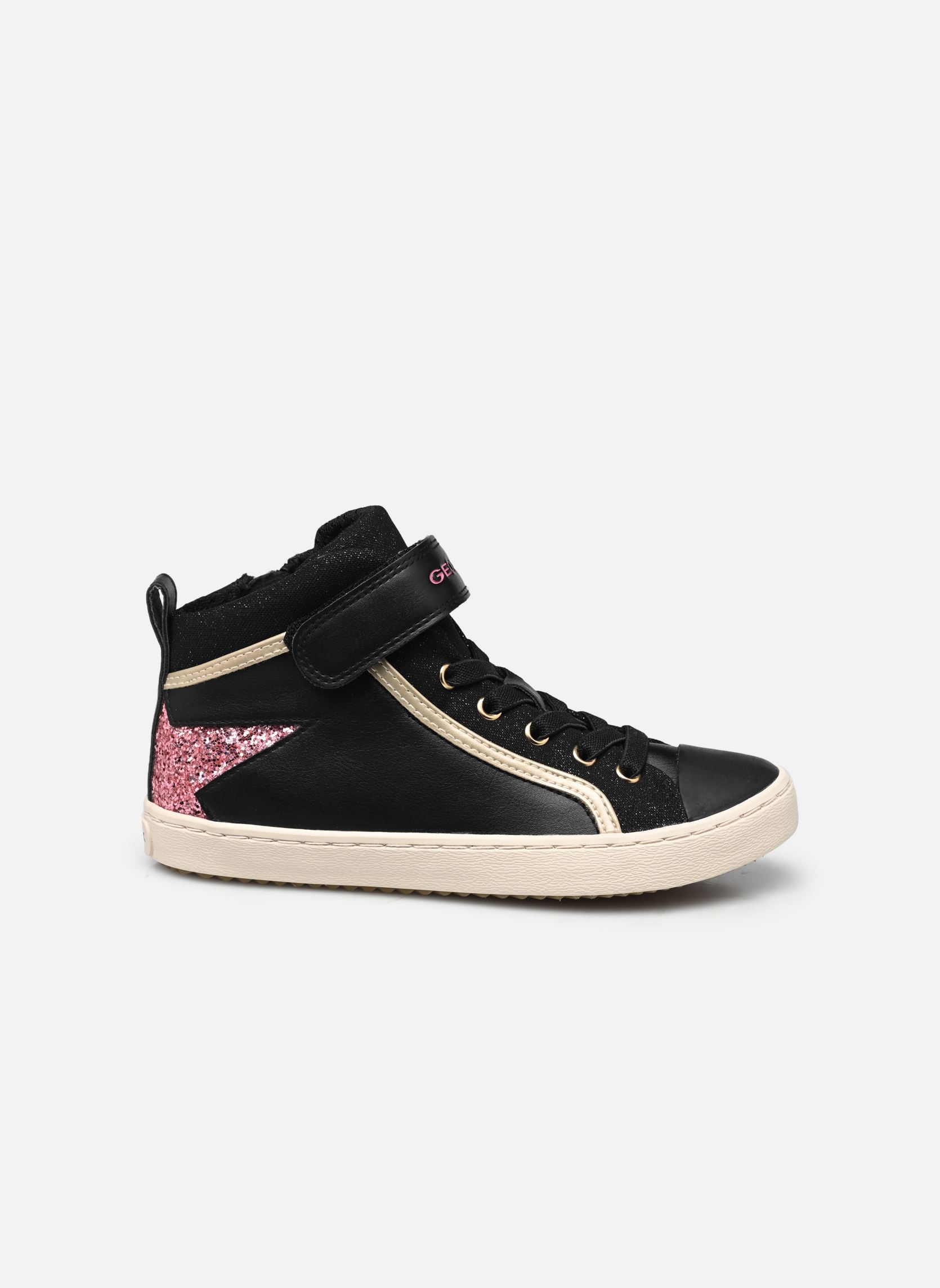Knöchelhohe Sneaker J Kalispera Girl A mädchen schwarz Geox Knöchelhohe Sneaker J Kalispera Girl A mädchen schwarz BLACK/DK PINK