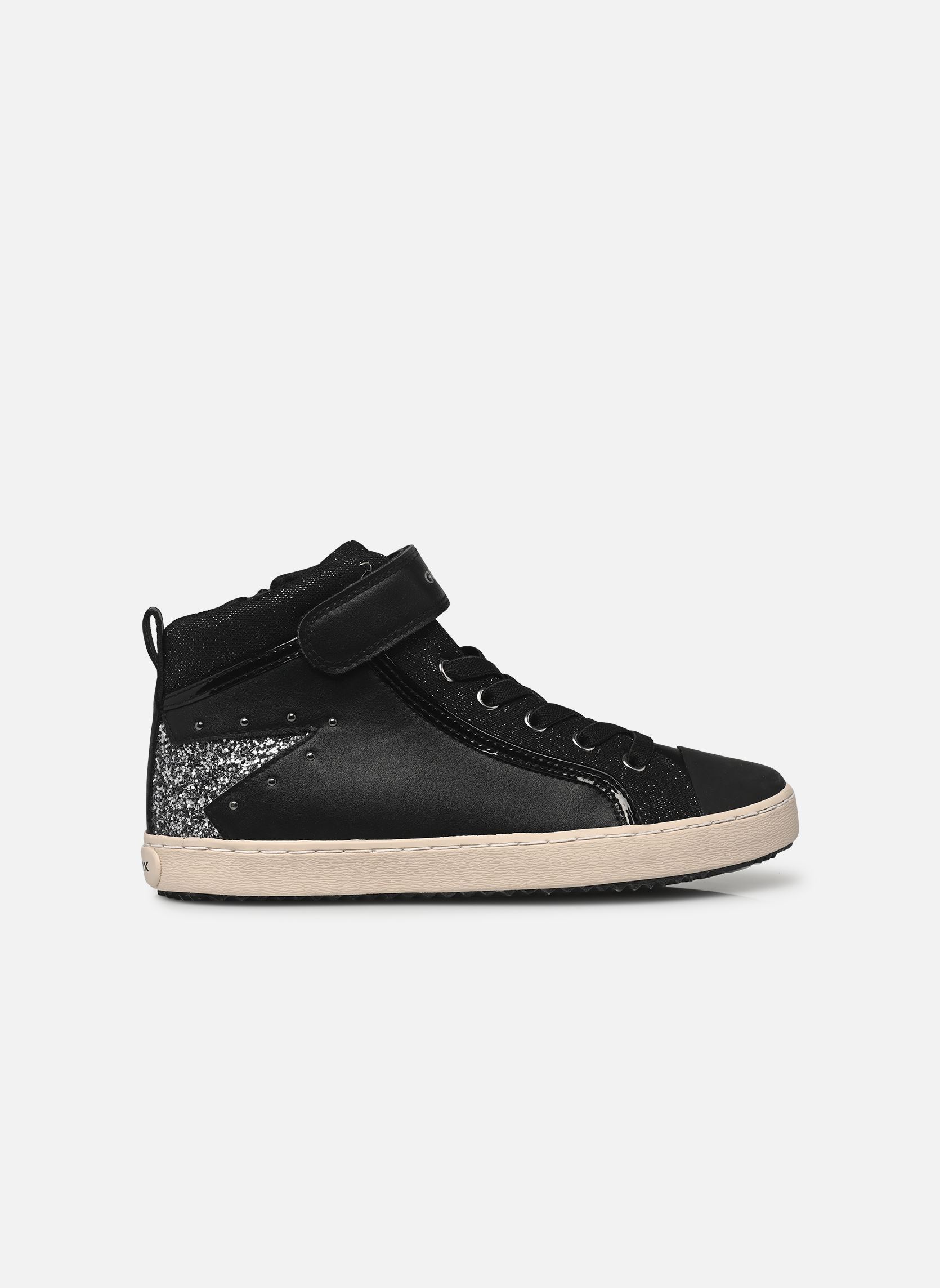 Knöchelhohe Sneaker J KALISPERA GIRL M mädchen schwarz Geox Knöchelhohe Sneaker J KALISPERA GIRL M mädchen schwarz Noir/Argent Fonce