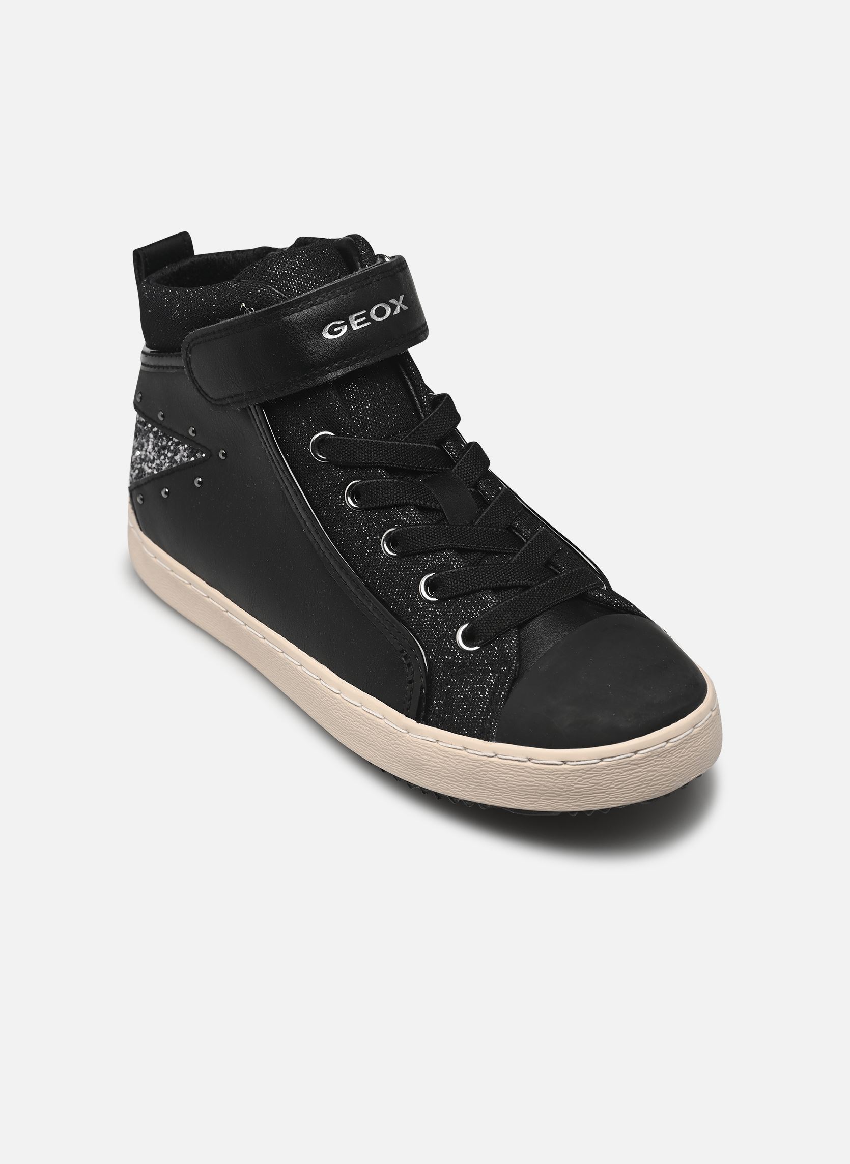 Knöchelhohe Sneaker J KALISPERA GIRL M mädchen schwarz Geox Knöchelhohe Sneaker J KALISPERA GIRL M mädchen schwarz Noir/Argent Fonce