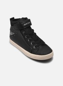 Knöchelhohe Sneaker J KALISPERA GIRL M mädchen schwarz Geox Knöchelhohe Sneaker J KALISPERA GIRL M mädchen schwarz Noir/Argent Fonce