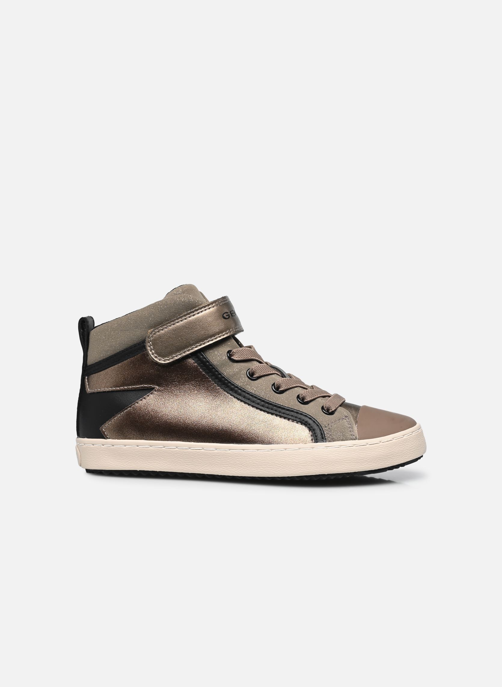 Baskets hautes J KALISPERA GIRL M fille multicolore Geox Baskets hautes J KALISPERA GIRL M fille multicolore Dk Beige/Black