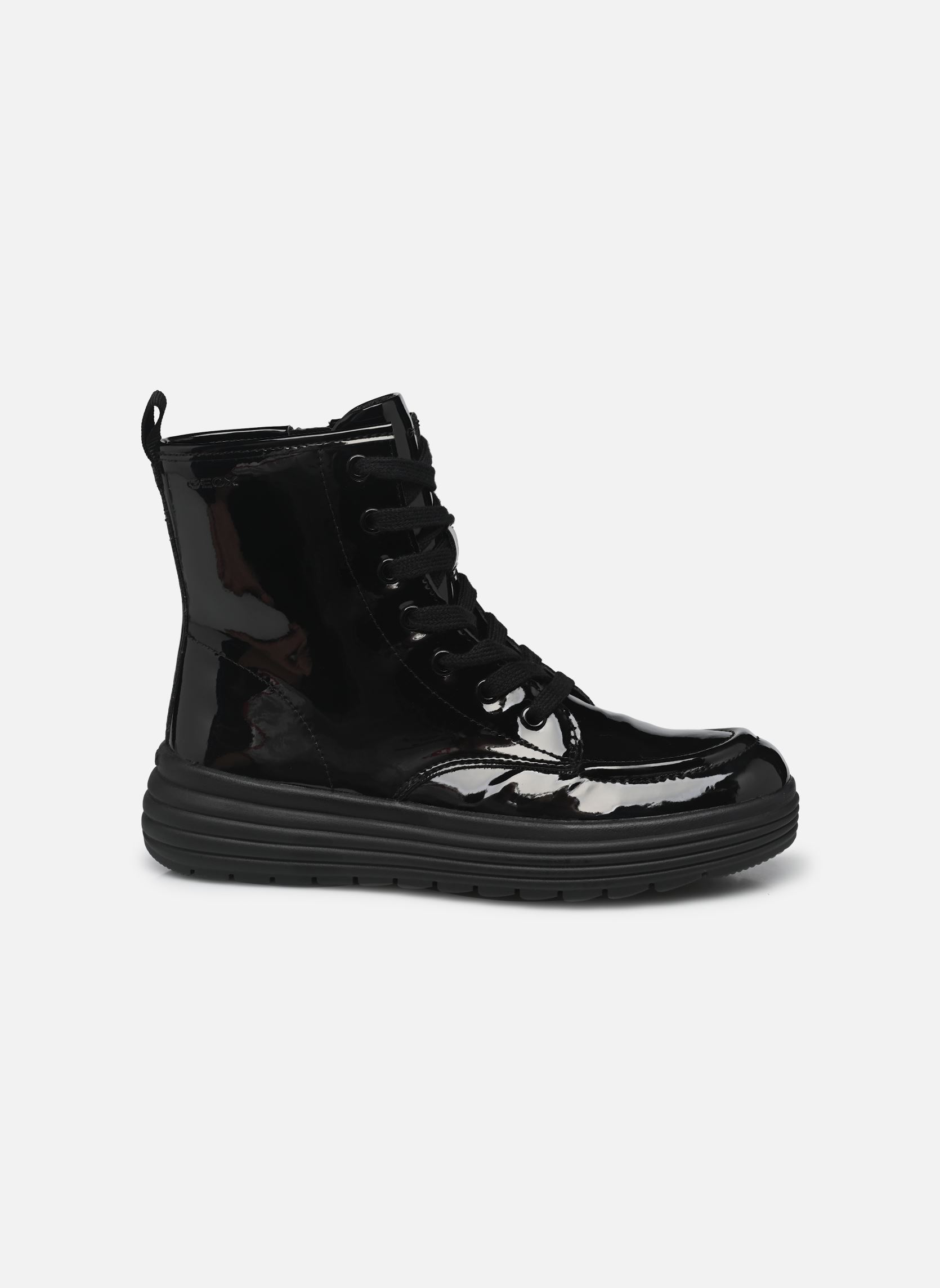 Bottines J PHAOLAE GIRL fille noir Geox Bottines J PHAOLAE GIRL fille noir Noir Vernis