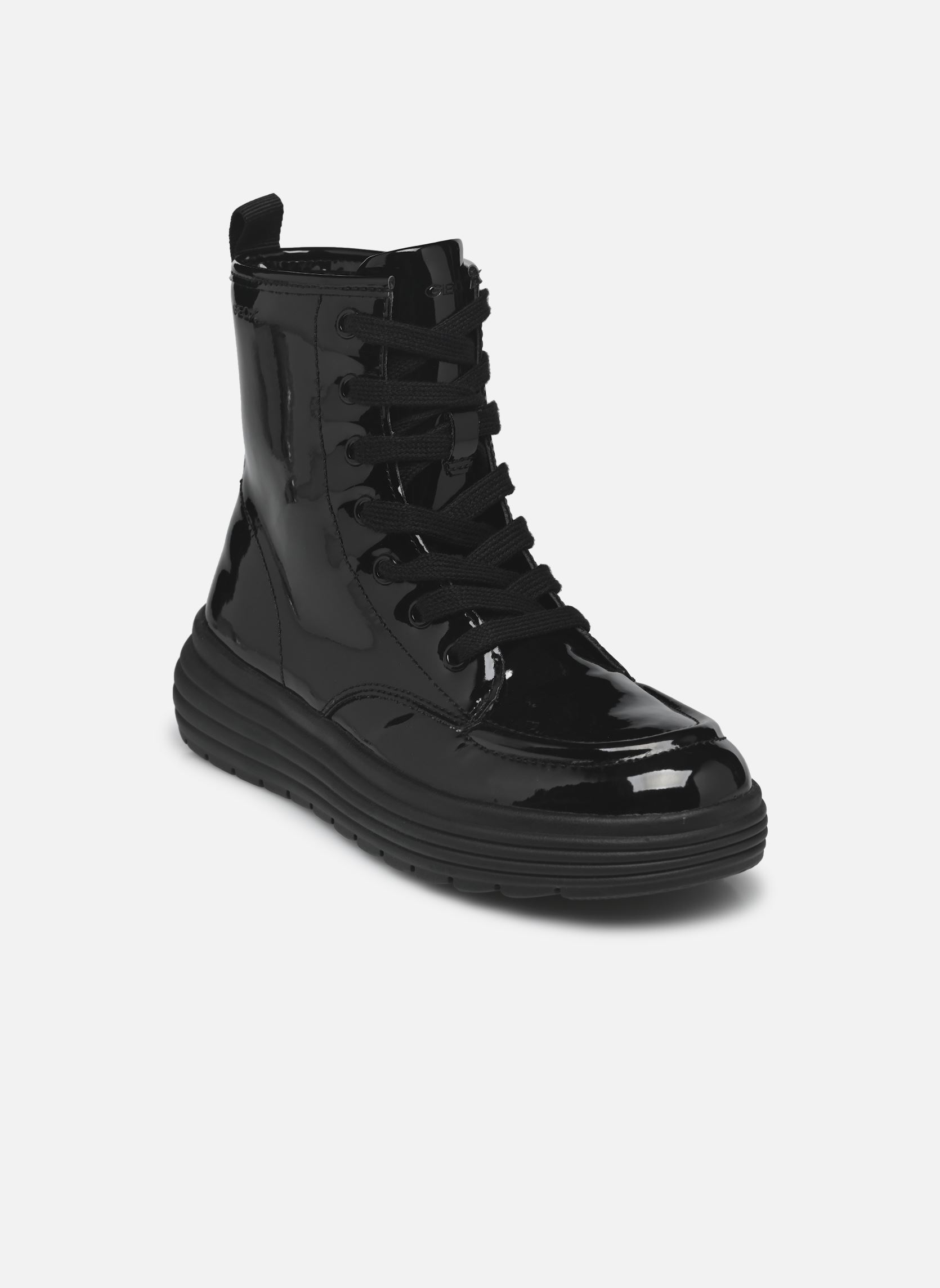 Bottines J PHAOLAE GIRL fille noir Geox Bottines J PHAOLAE GIRL fille noir Noir Vernis