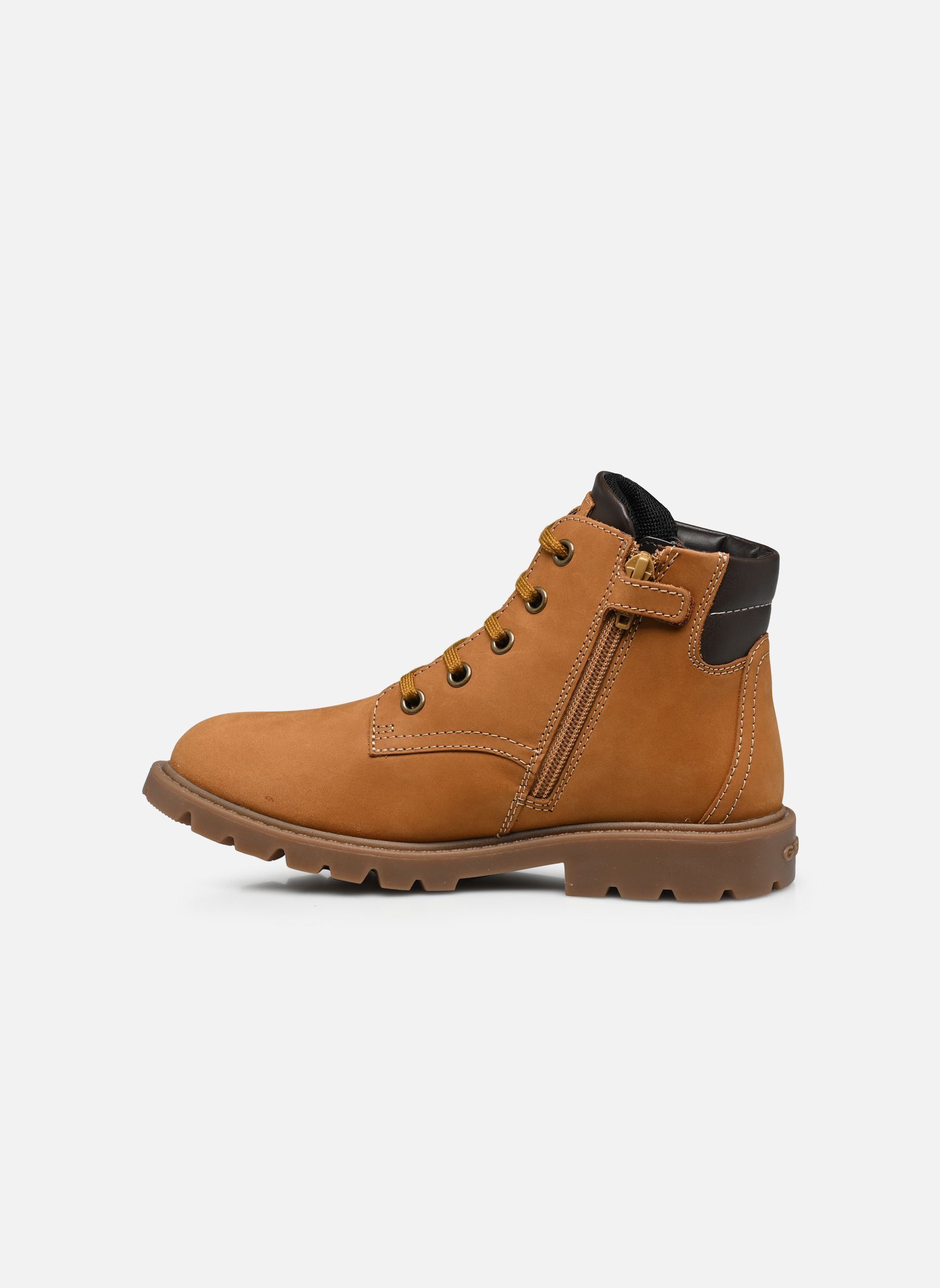 Bottines J Shaylax Boy jaune Geox Bottines J Shaylax Boy jaune YELLOW/BROWN